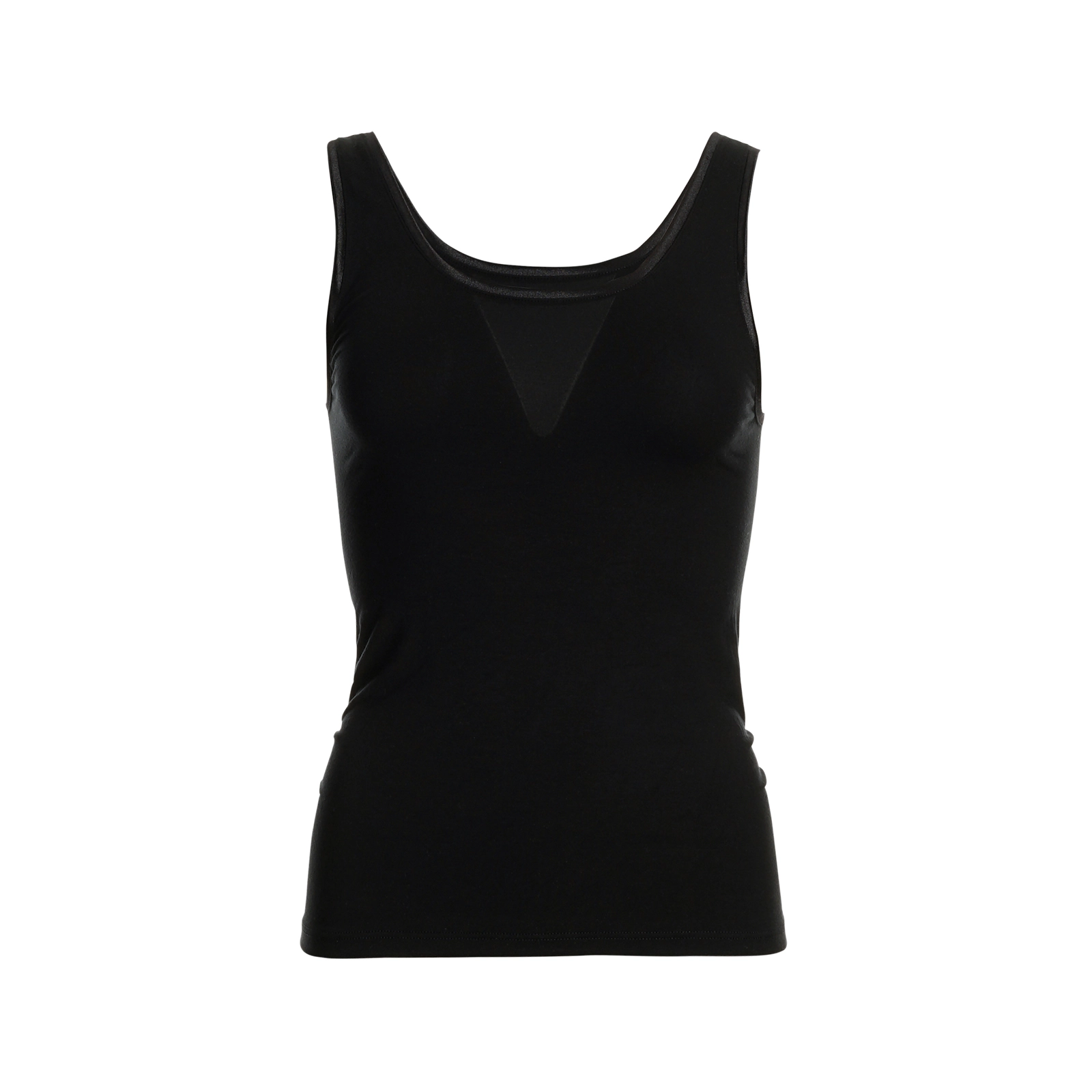 Premium Touch Tanktop in schwarz