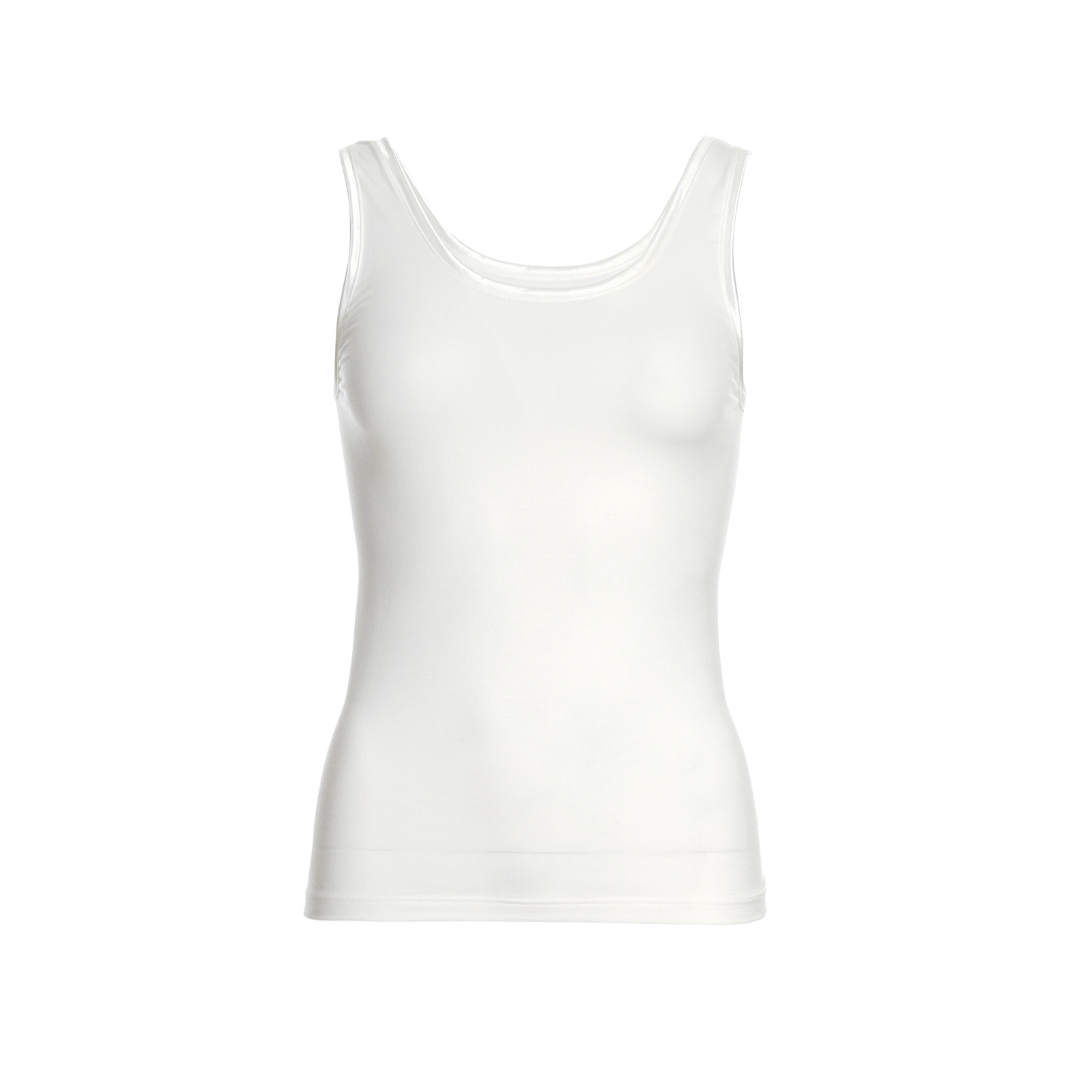Premium Touch Tanktop in weiss
