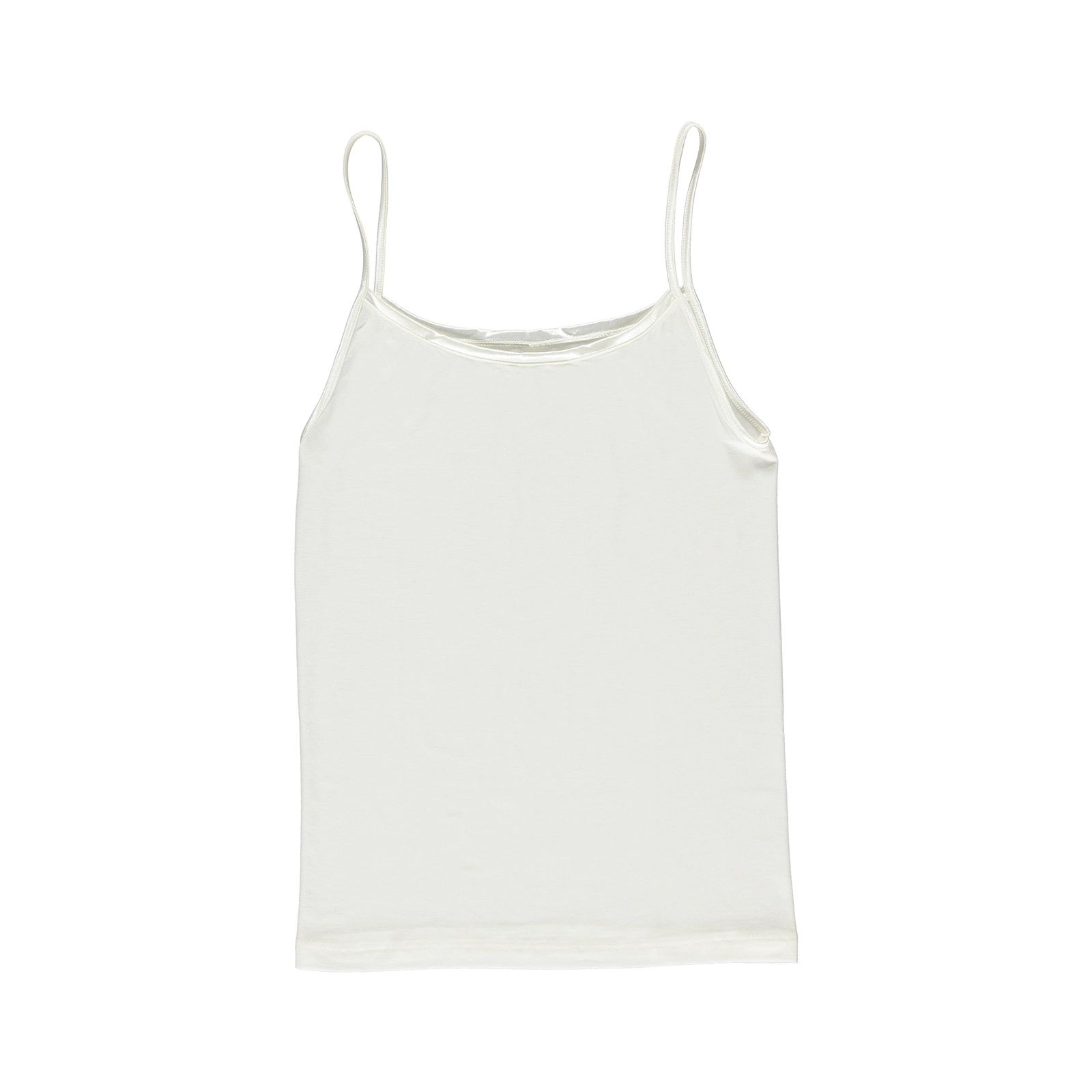 Premium Touch Top Spaghetti in weiss