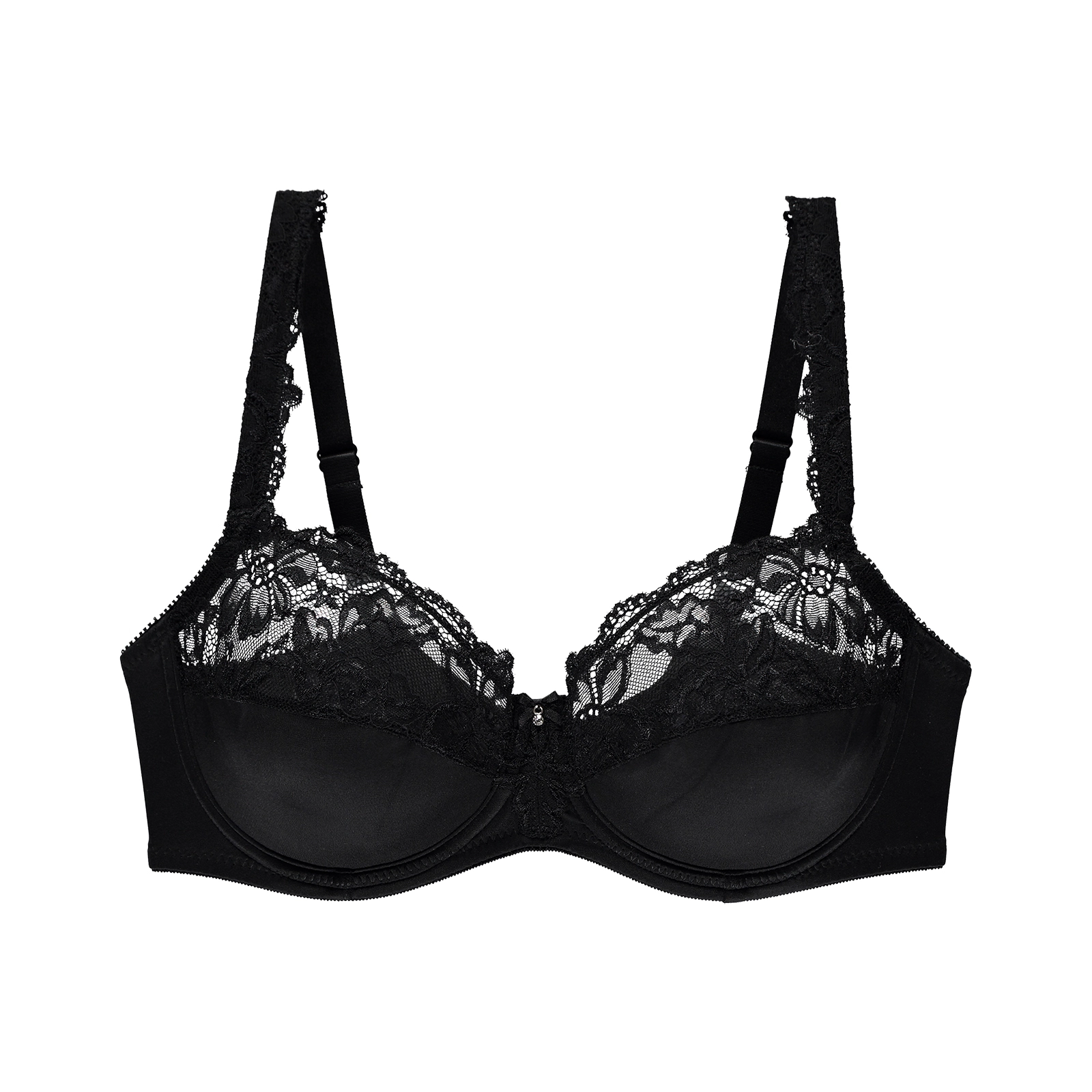 Luxury Desire BH mit Bügel, ungefüttert in schwarz