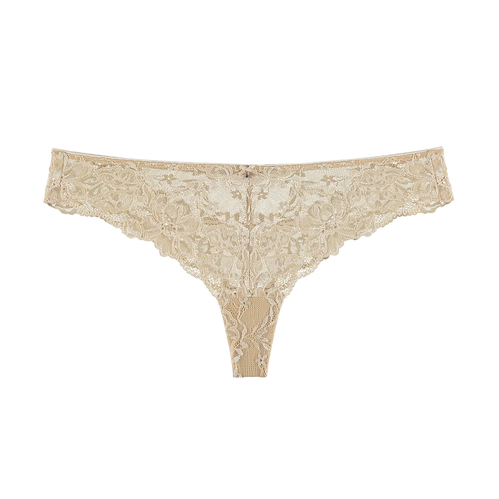 Luxury Desire Brazilian Slip in beige