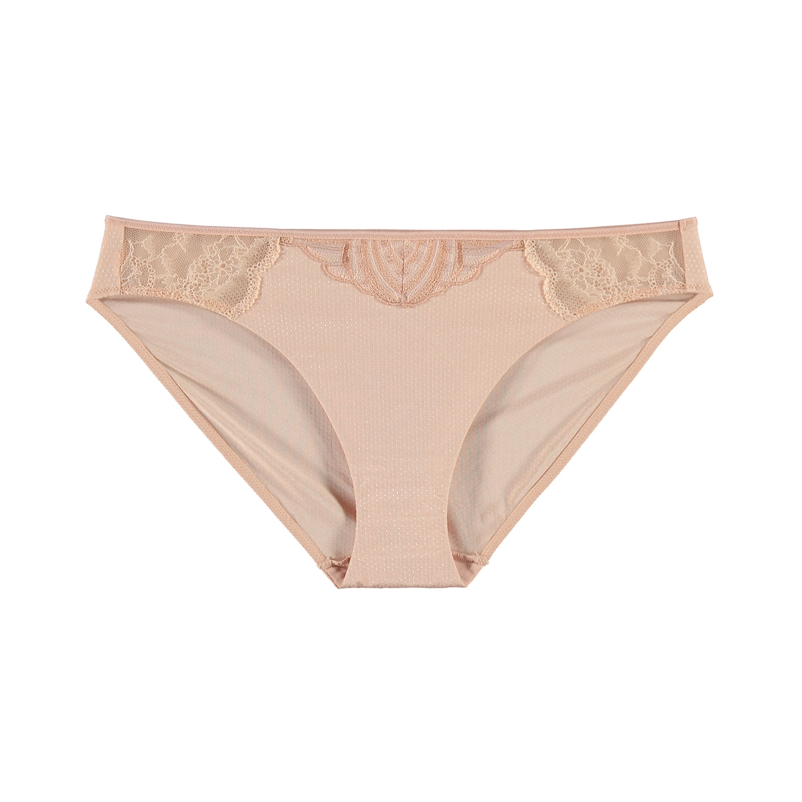 Lily Florale Slip in beige