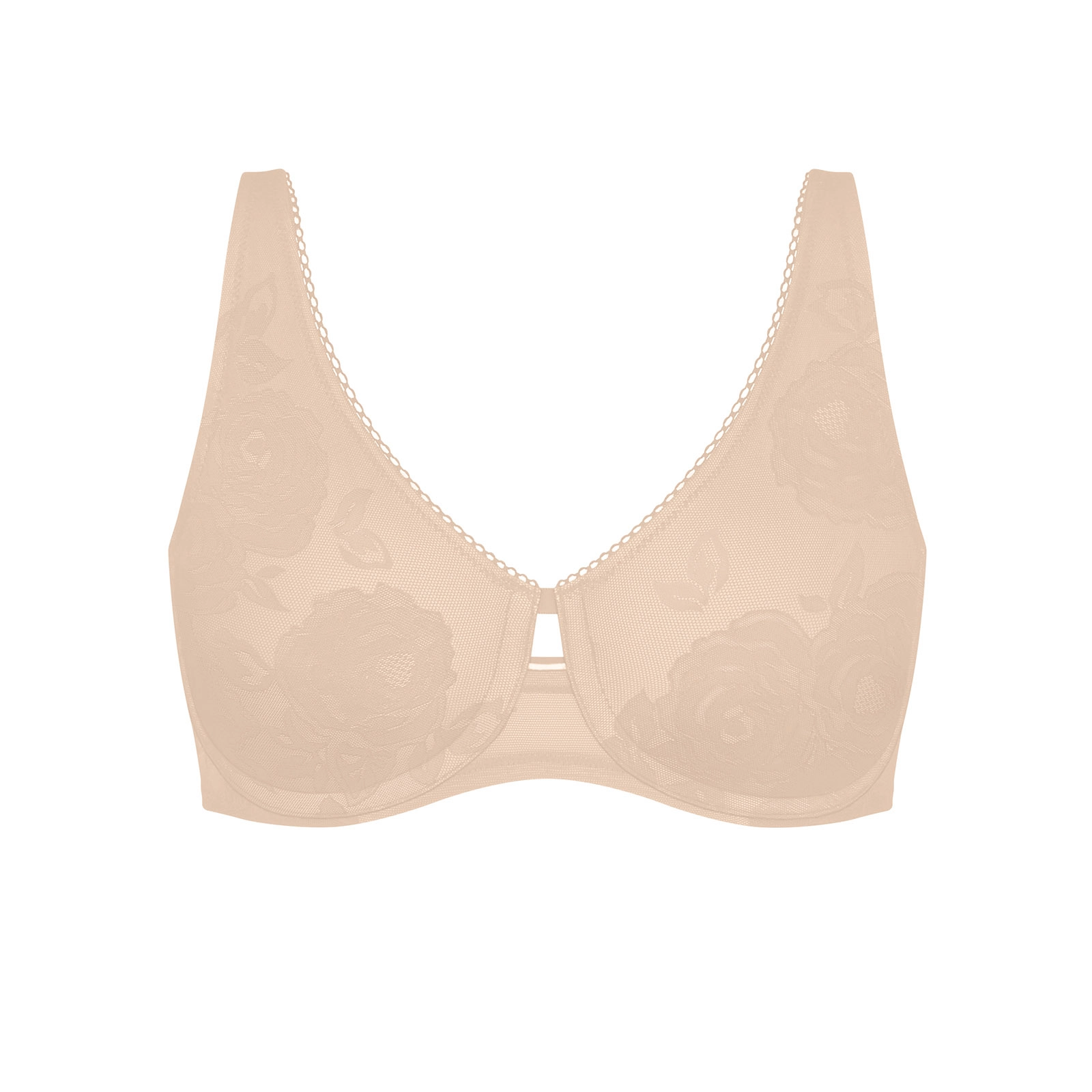 Wild Rose Sensation BH mit Bügel, ungefüttert in beige