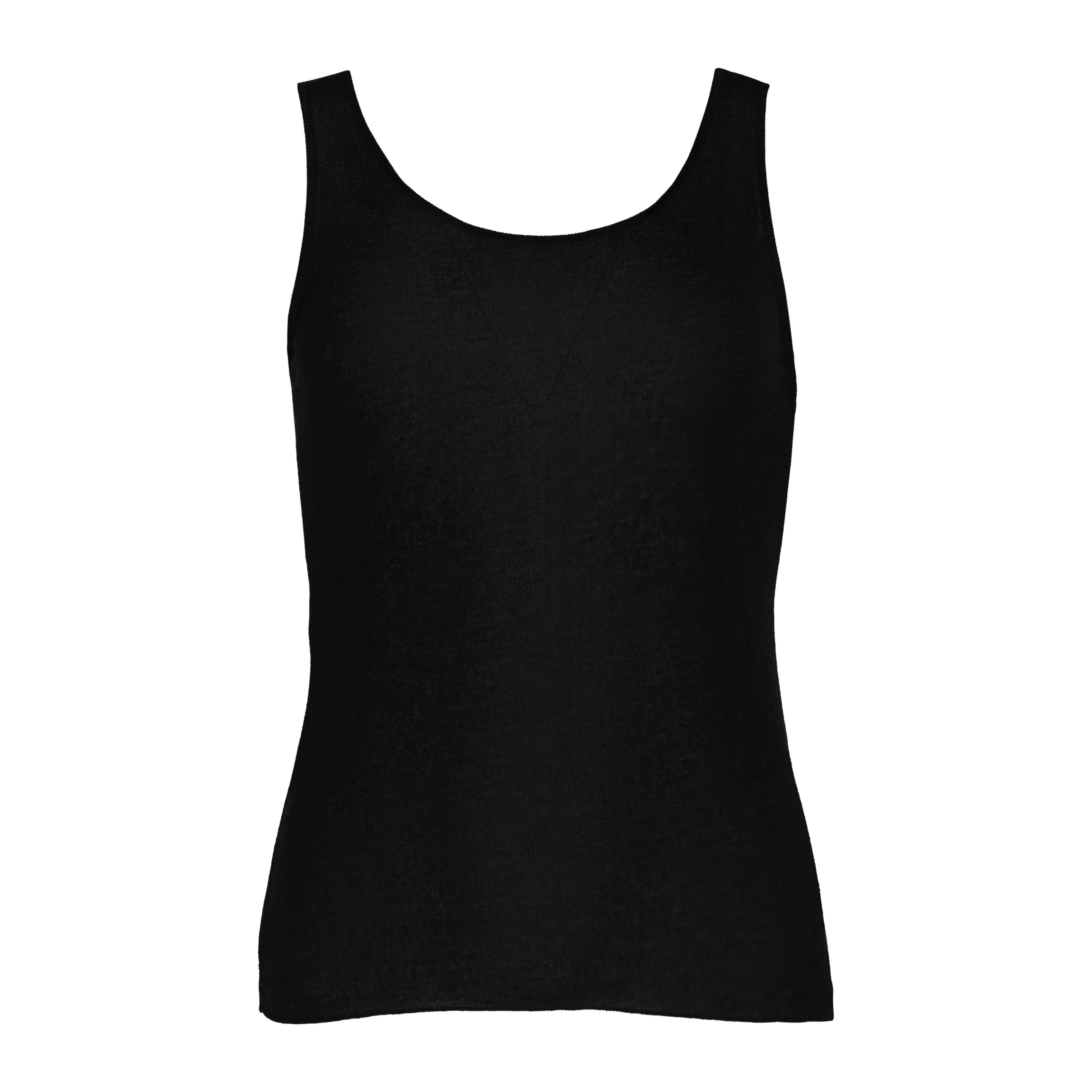 Cashmere Sensation Tanktop in schwarz