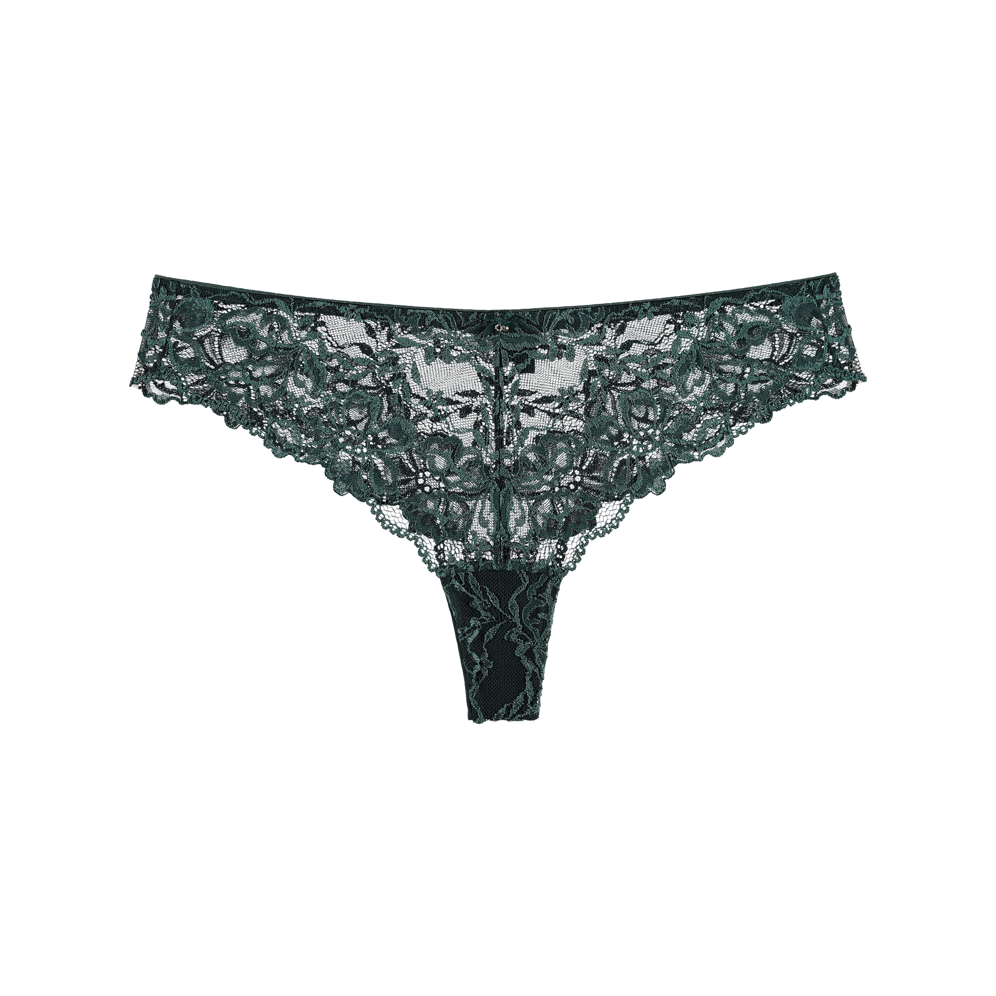 Luxury Desire Brazilian Slip in grün