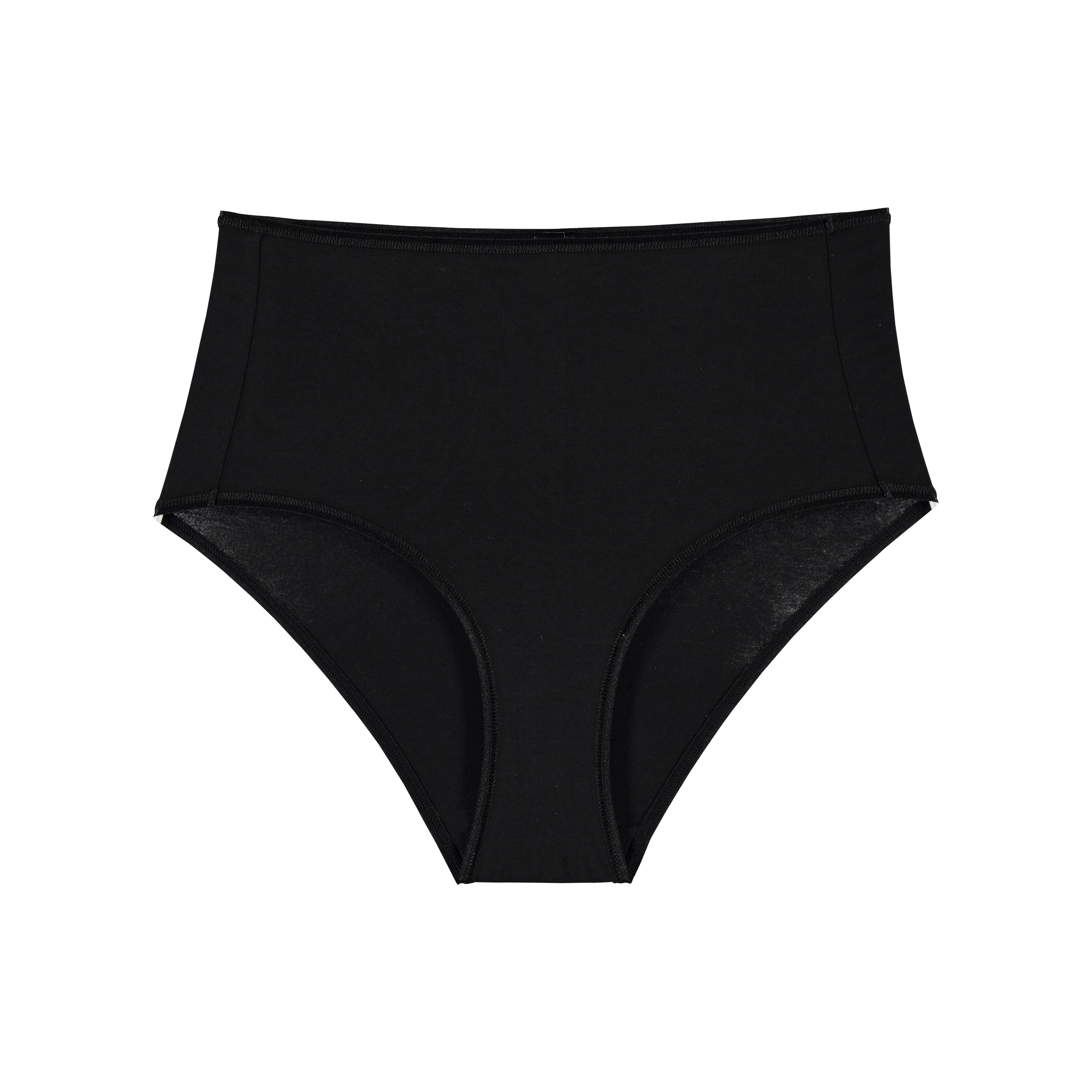 Cotton Beauty Slip in schwarz