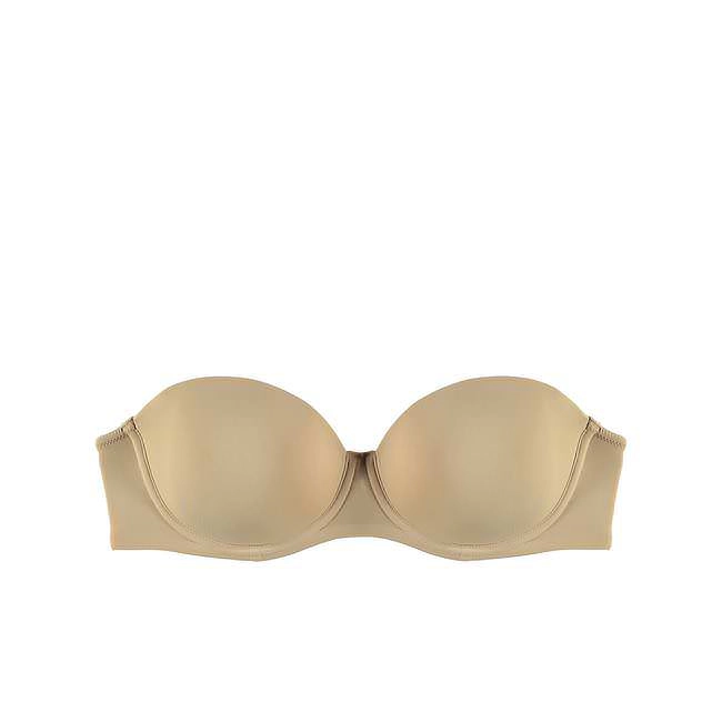 Sexy Comfort BH mit Bügel, gefüttert in beige