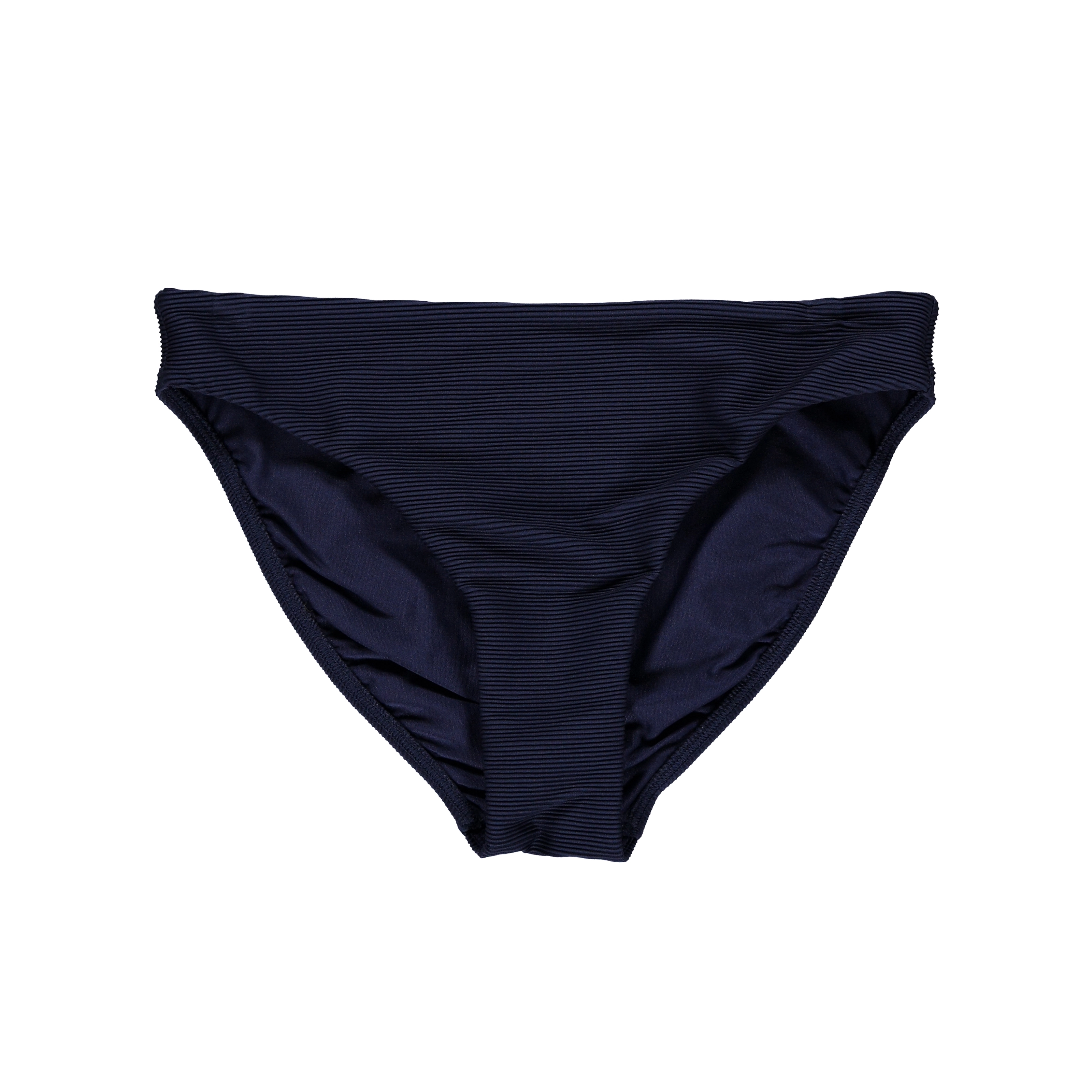 Madras Bikini Regular Slip in blau