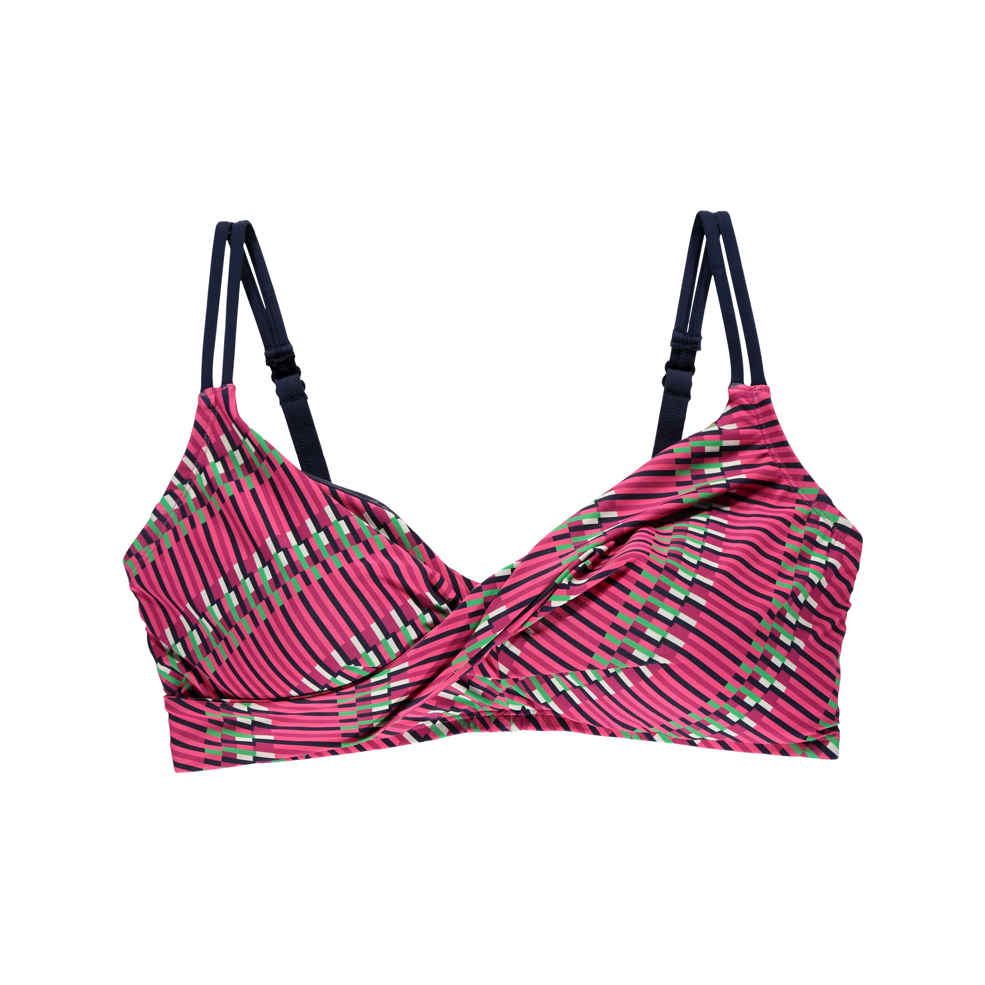 Oda Bikini Top ohne Bügel gefüttert in pink