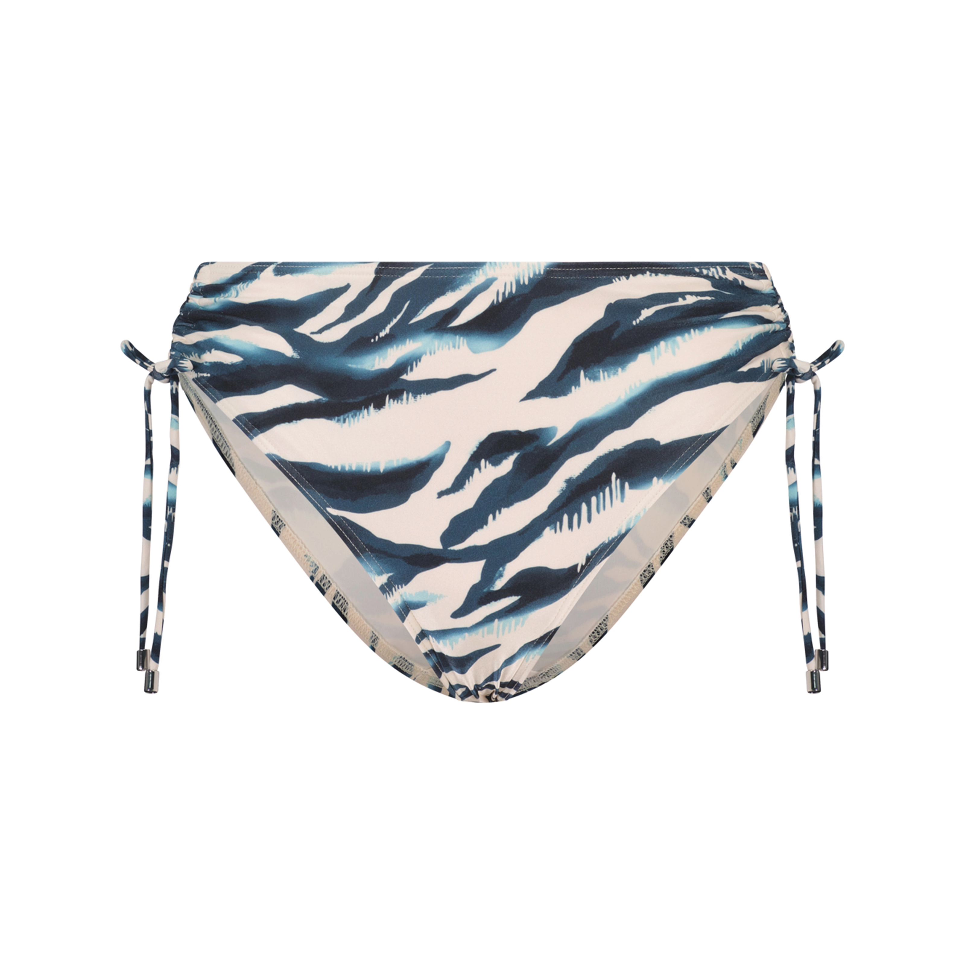 Wavy Water Bikini Regular Slip in blau