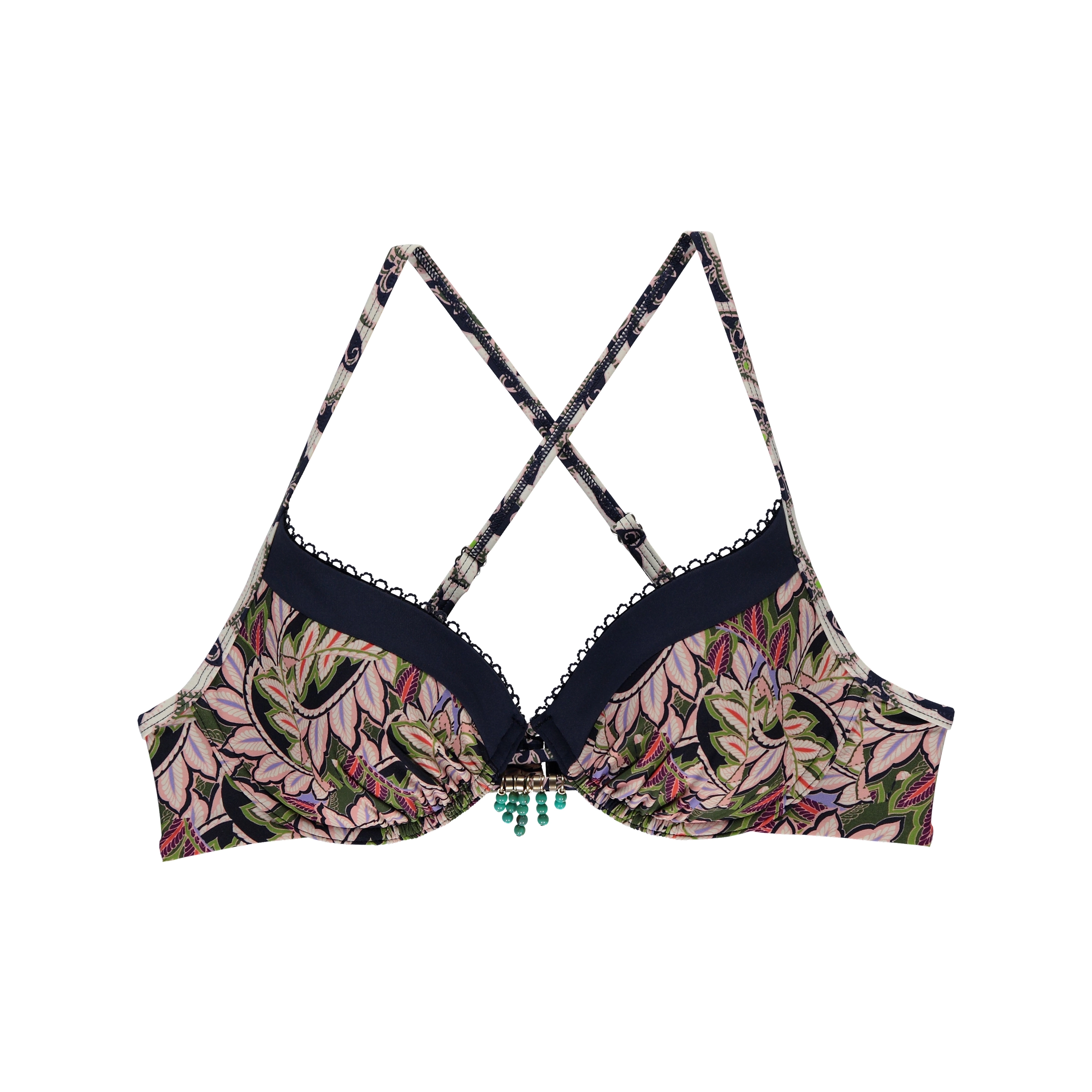 Orazia Bikini Top mit Bügel gefüttert in bunt