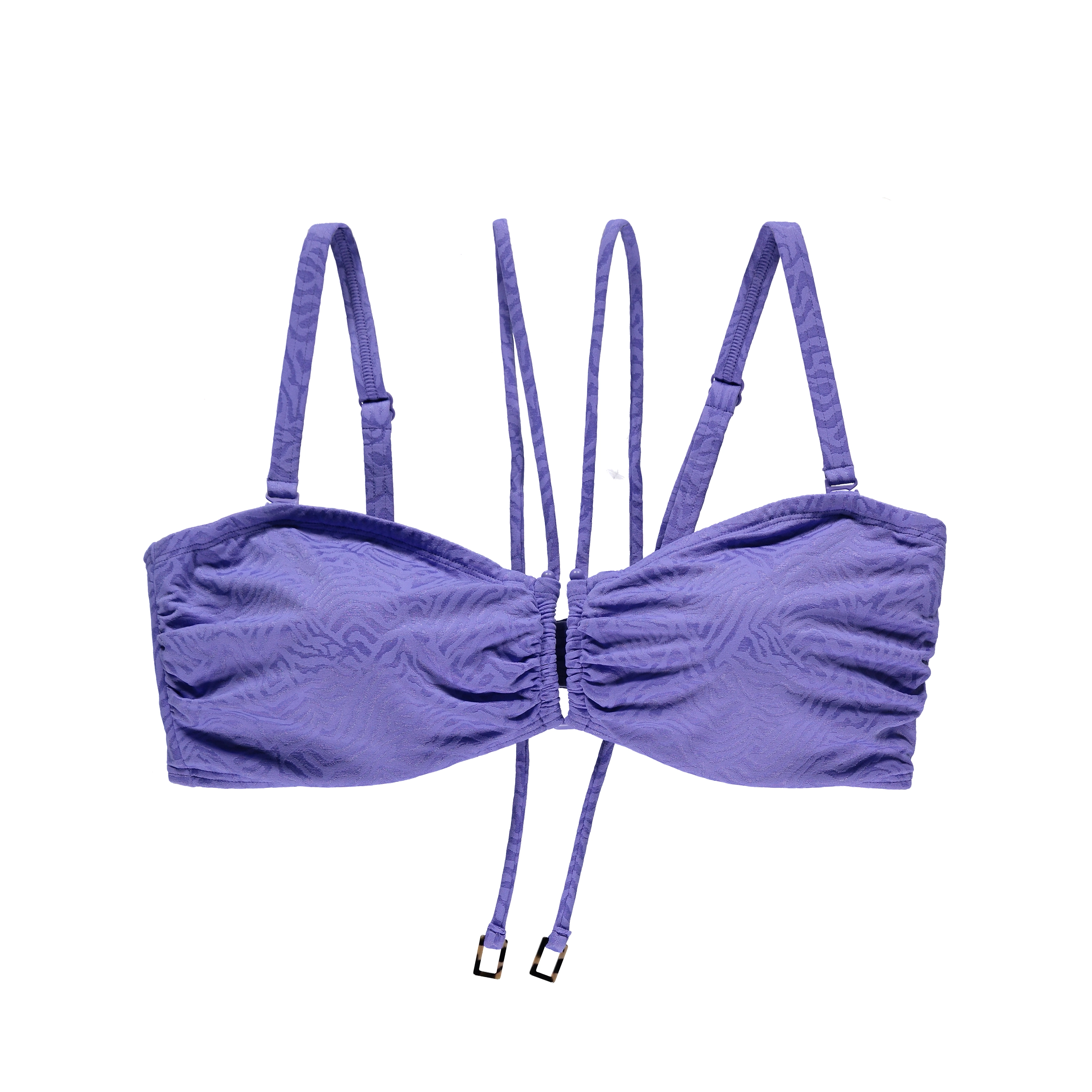Omnia Bikini Top mit Bügel ungefüttert in violett
