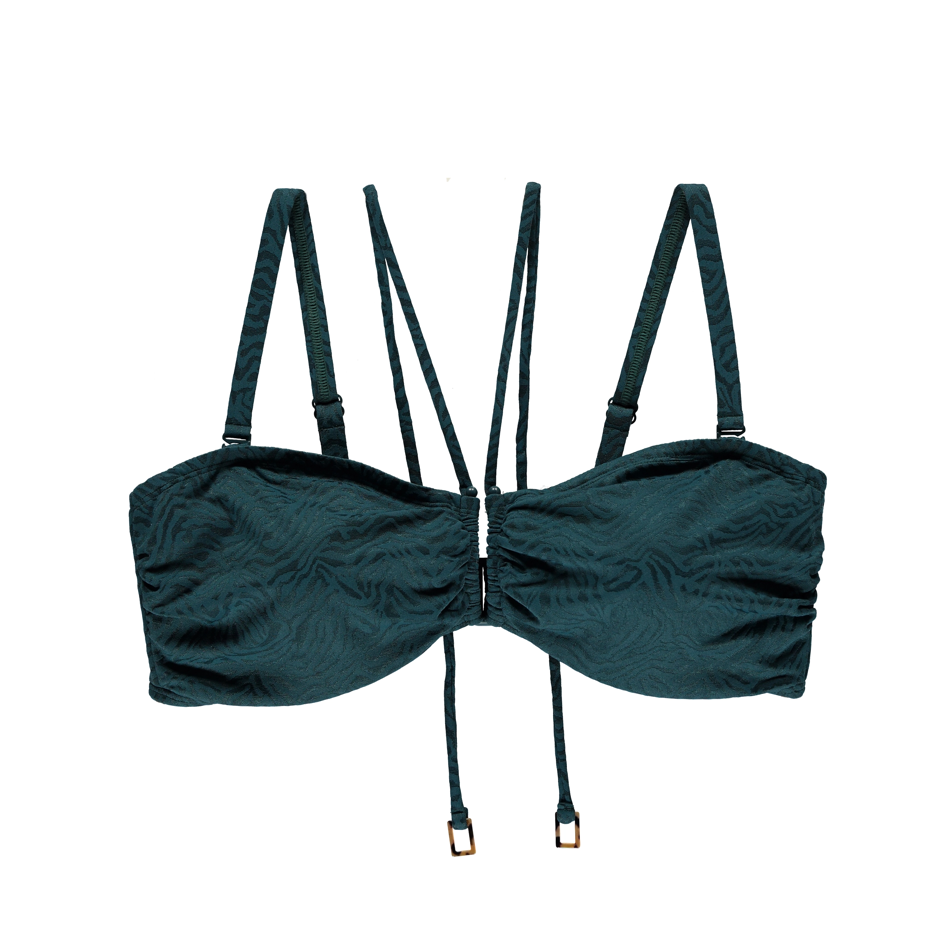 Omnia Bikini Top mit Bügel ungefüttert in grün