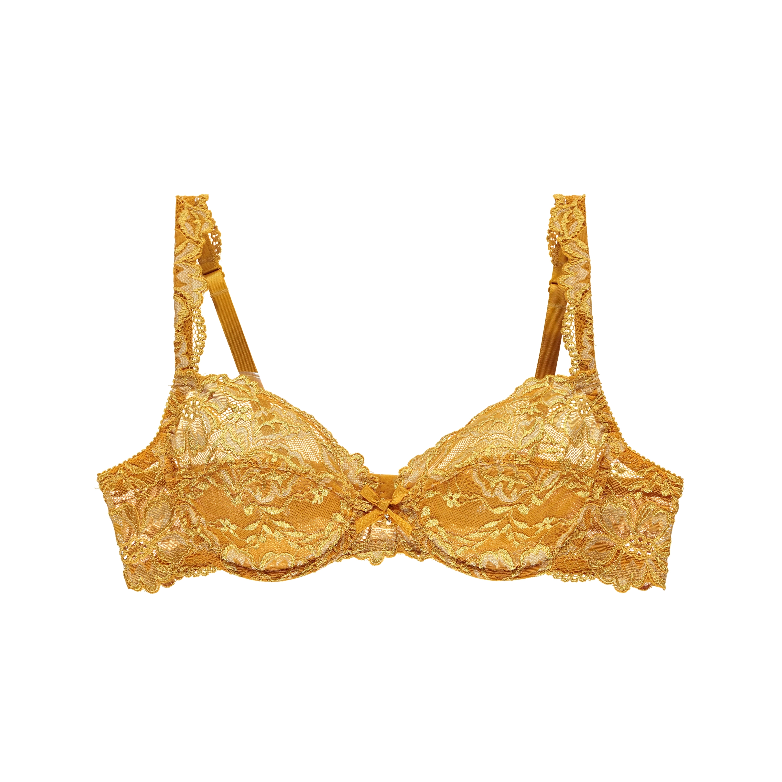 Luxury Desire BH mit Bügel, ungefüttert in gelb