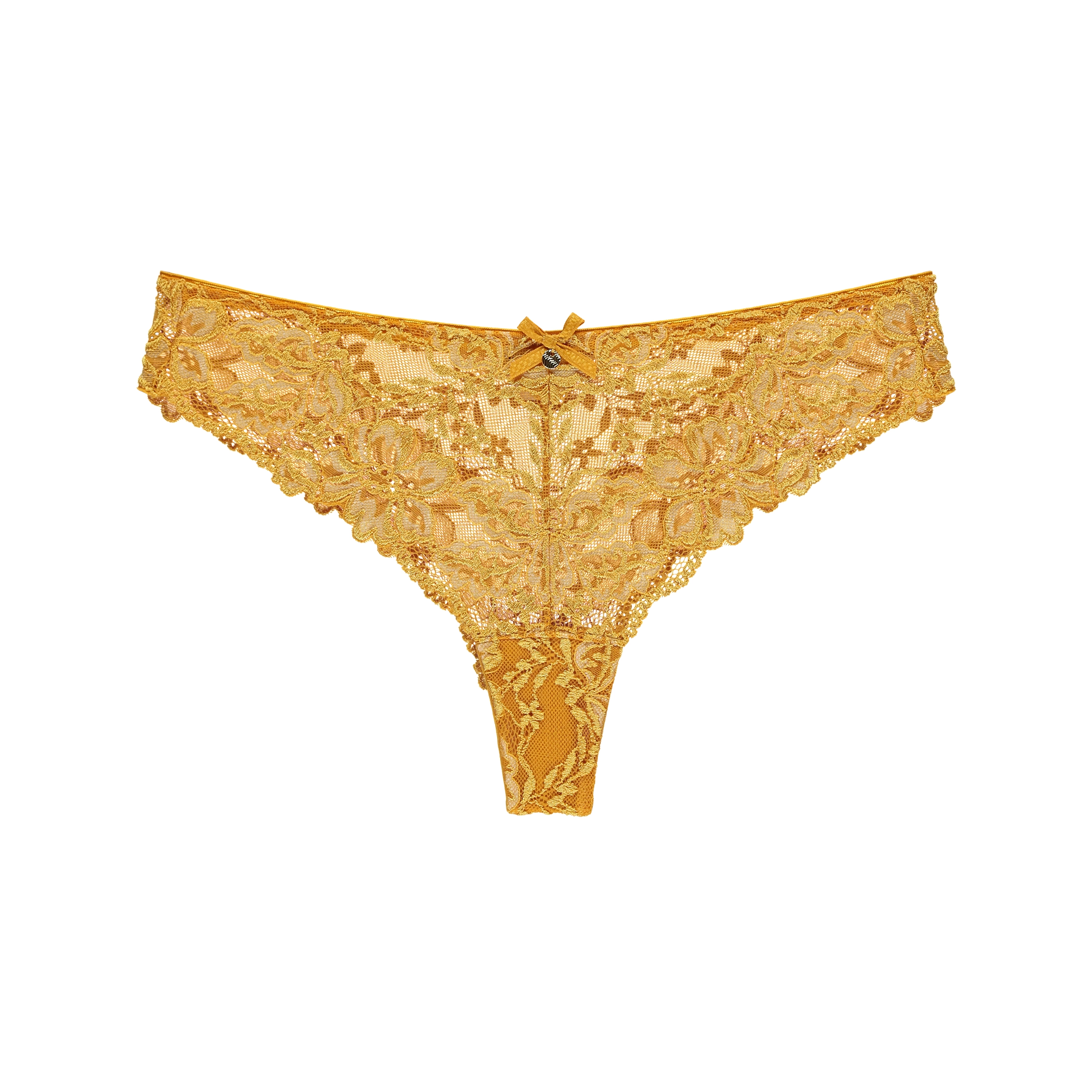 Luxury Desire Brazilian Slip in gelb
