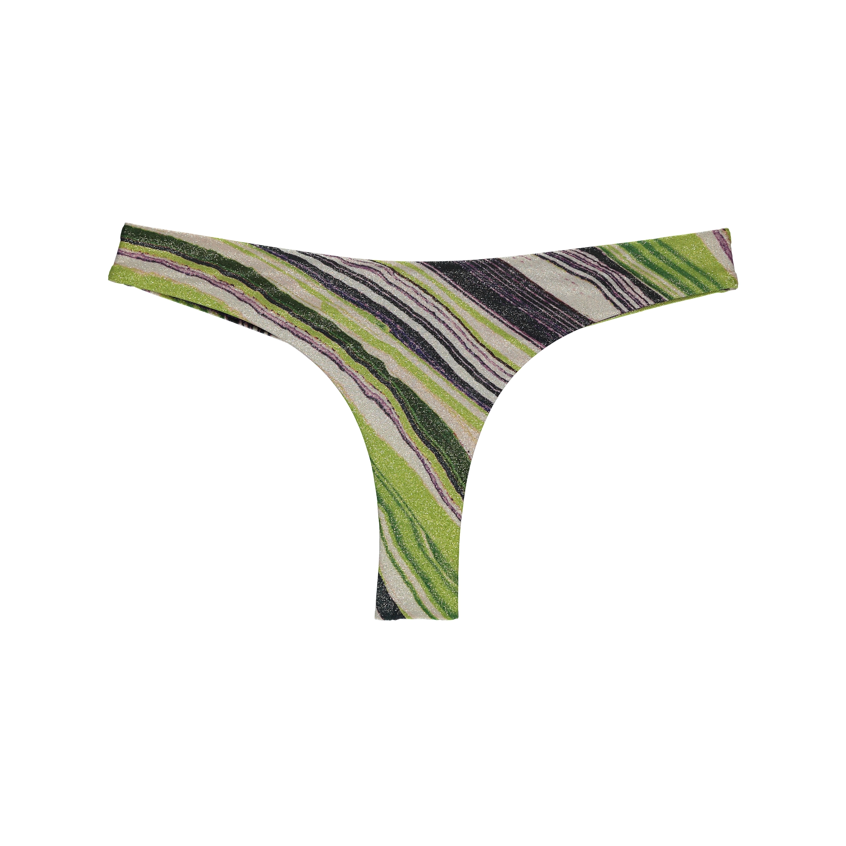 Oksana Bikini Brazilian Slip in grün