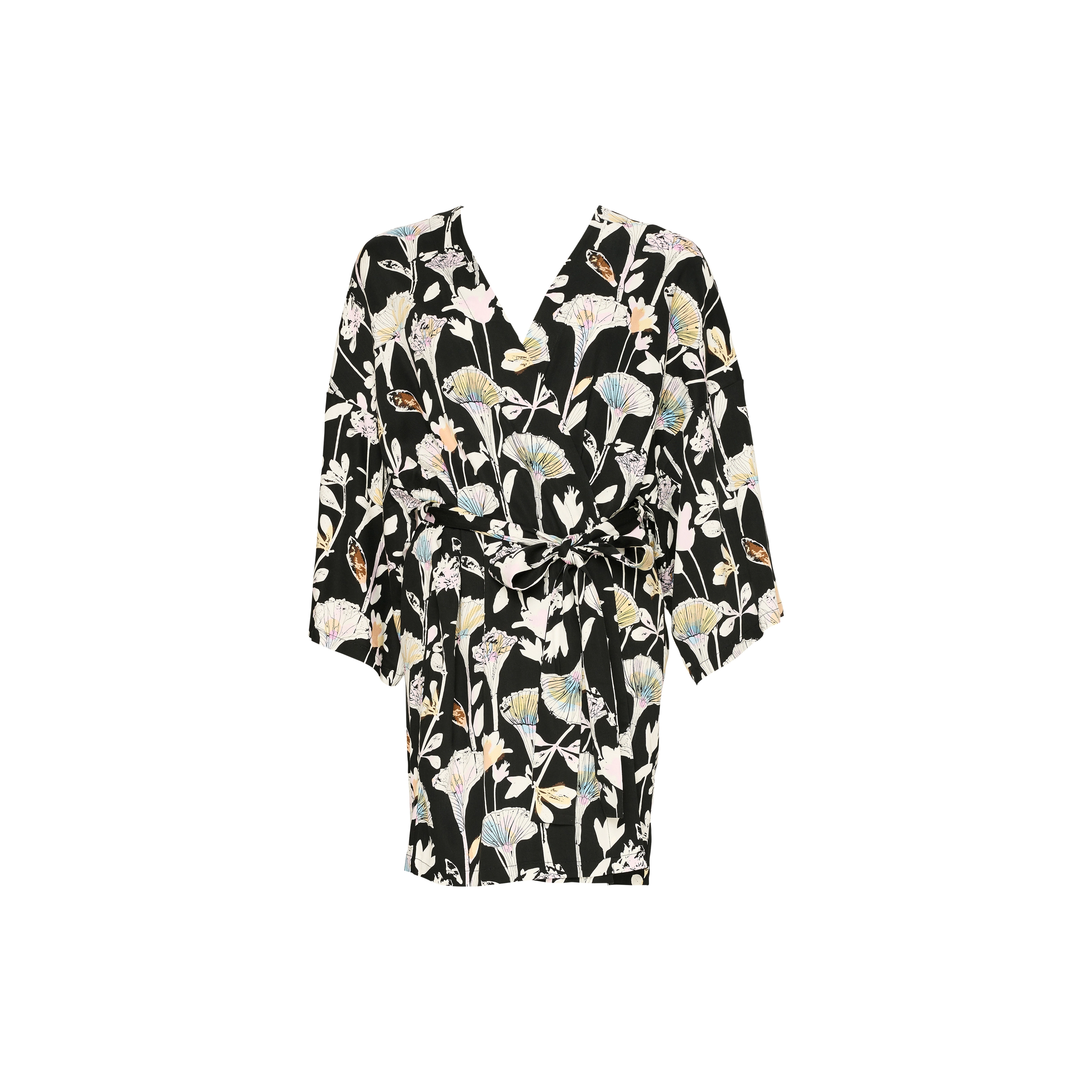 Raja Mantel in schwarz