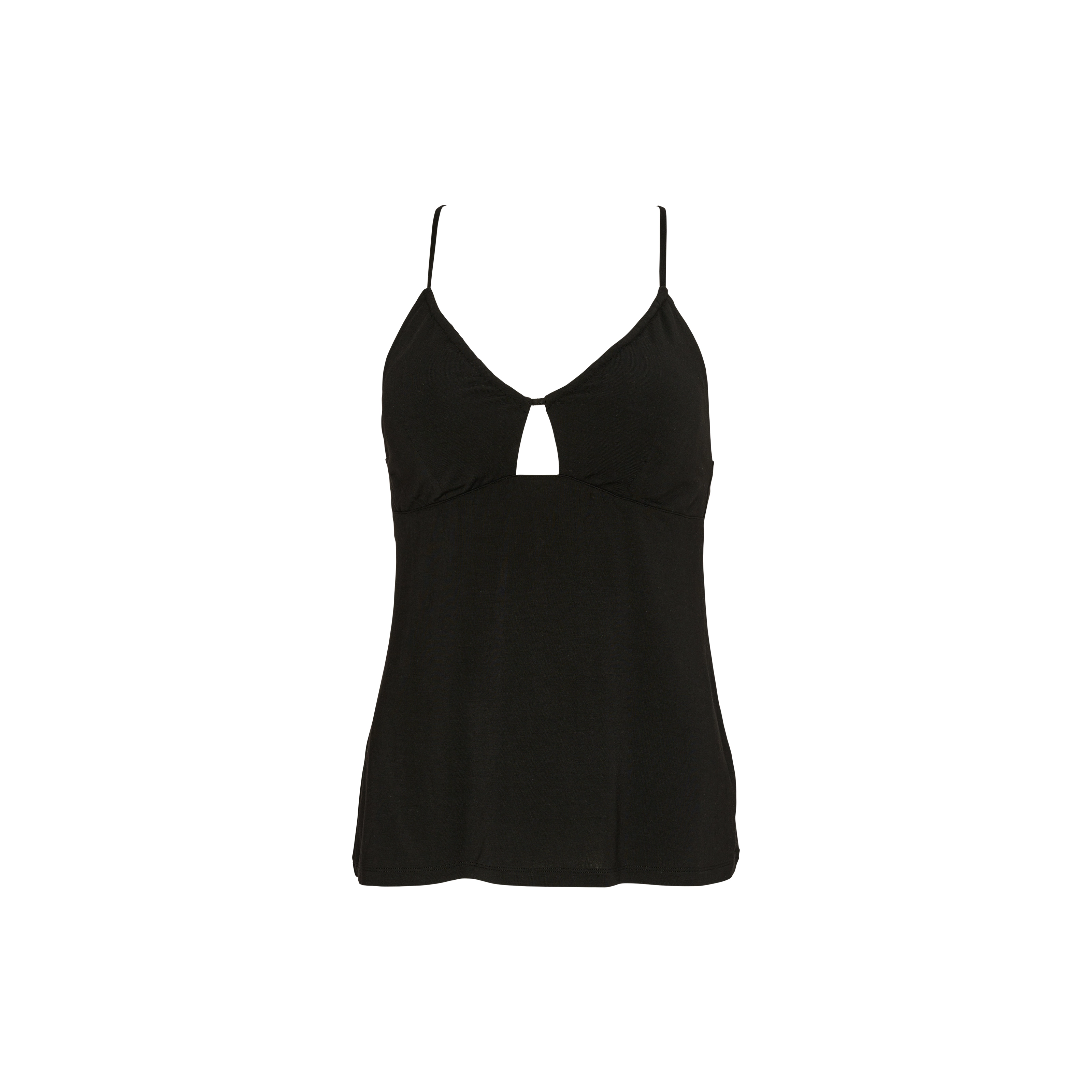 Raja Pyjama Oberteil, kurz in schwarz