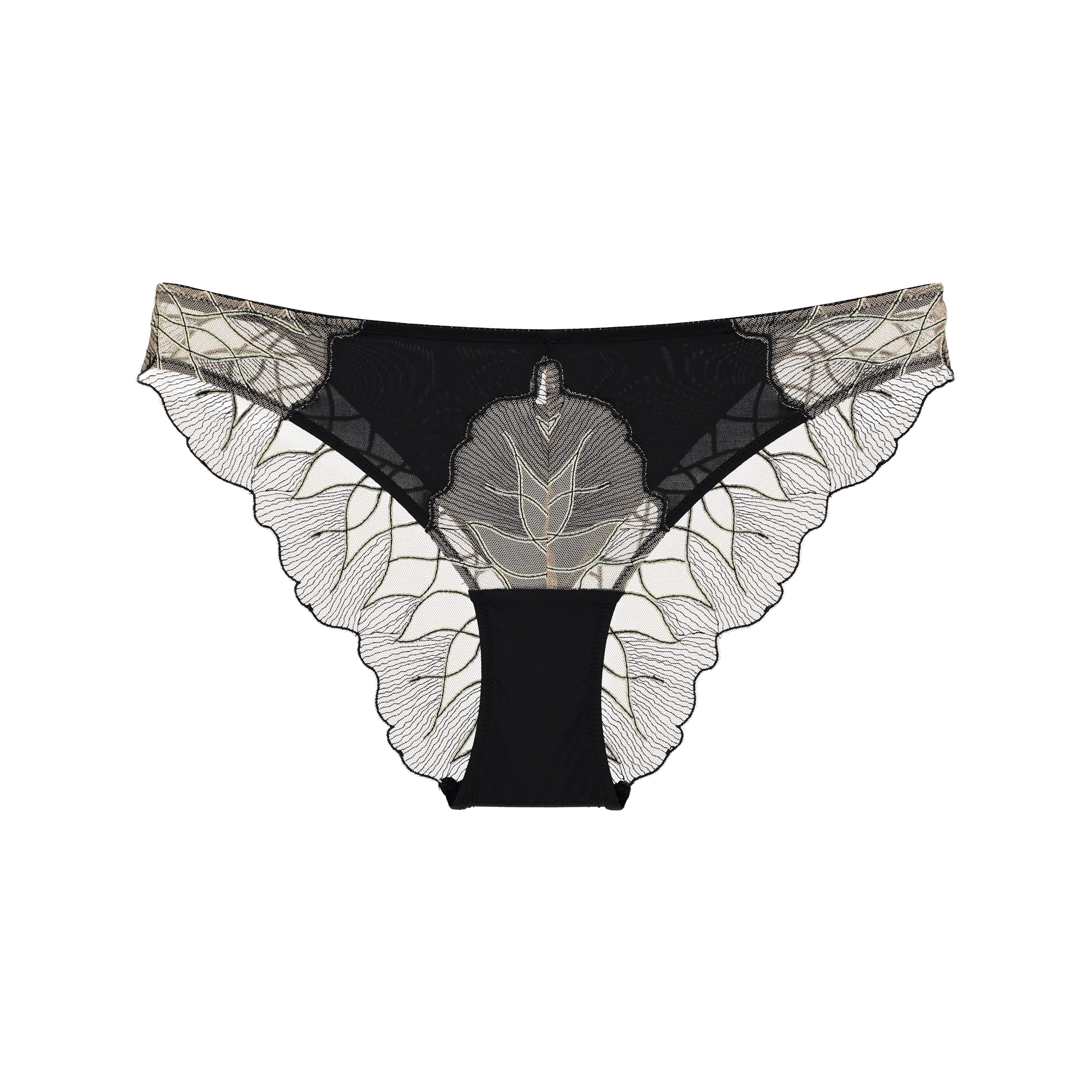 Raiana Slip in schwarz