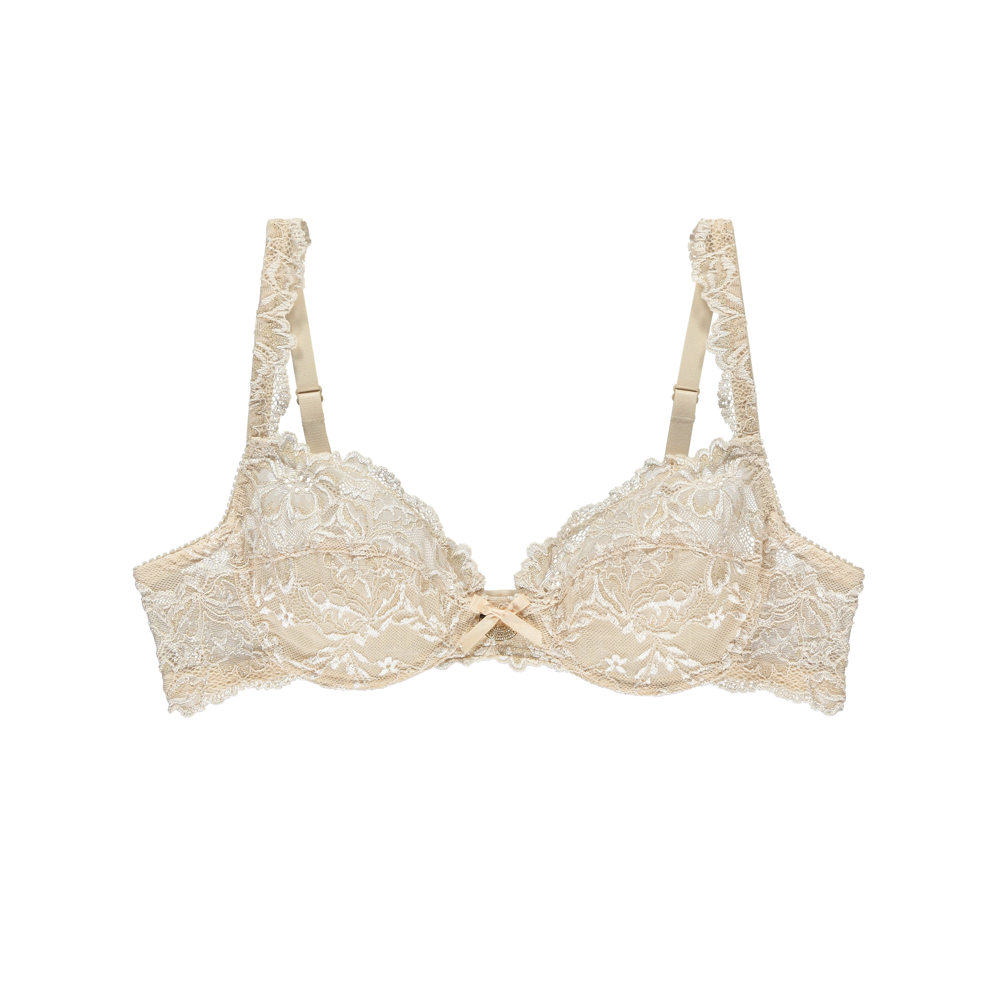 Luxury Desire BH mit Bügel, ungefüttert in weiss