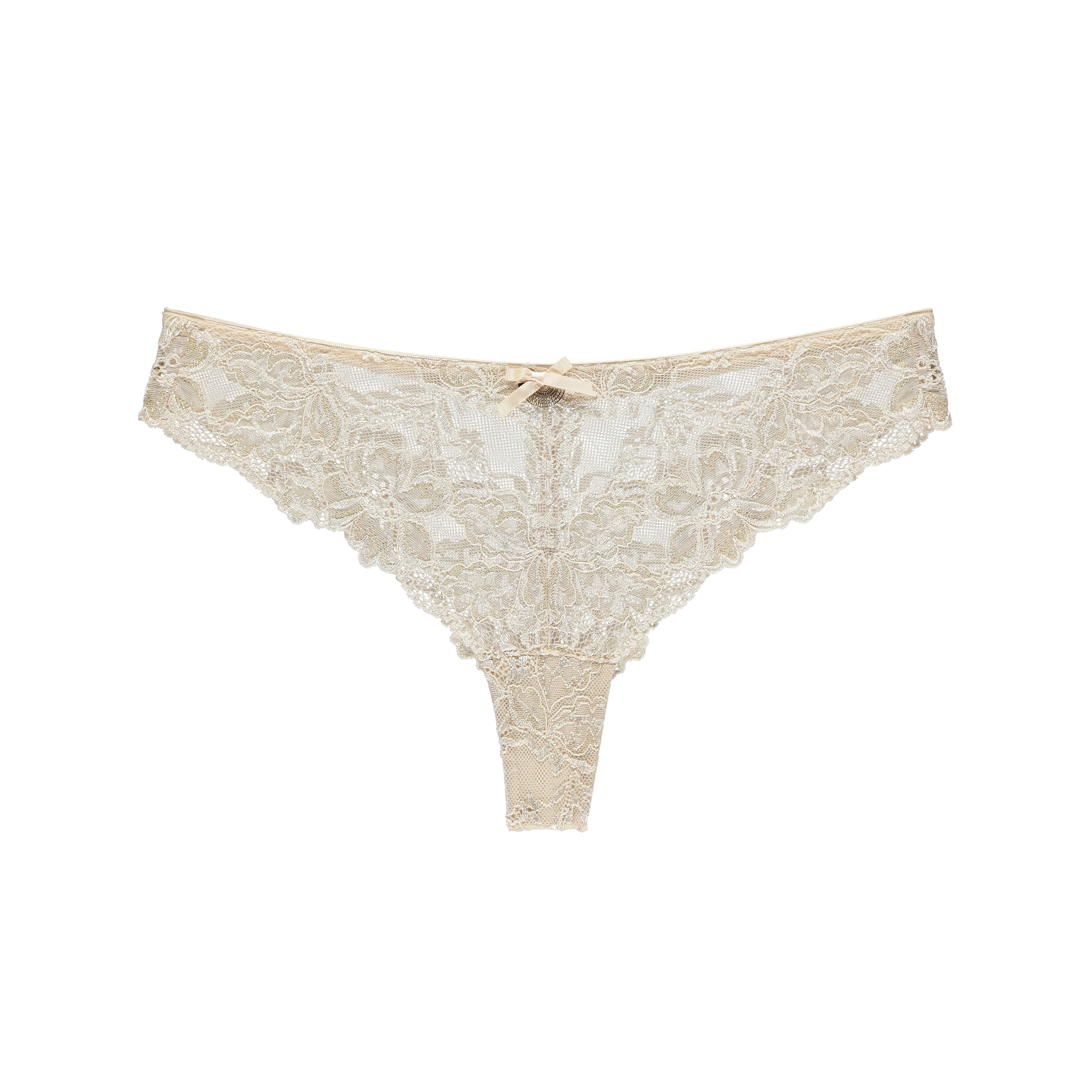 Luxury Desire Brazilian Slip in weiss