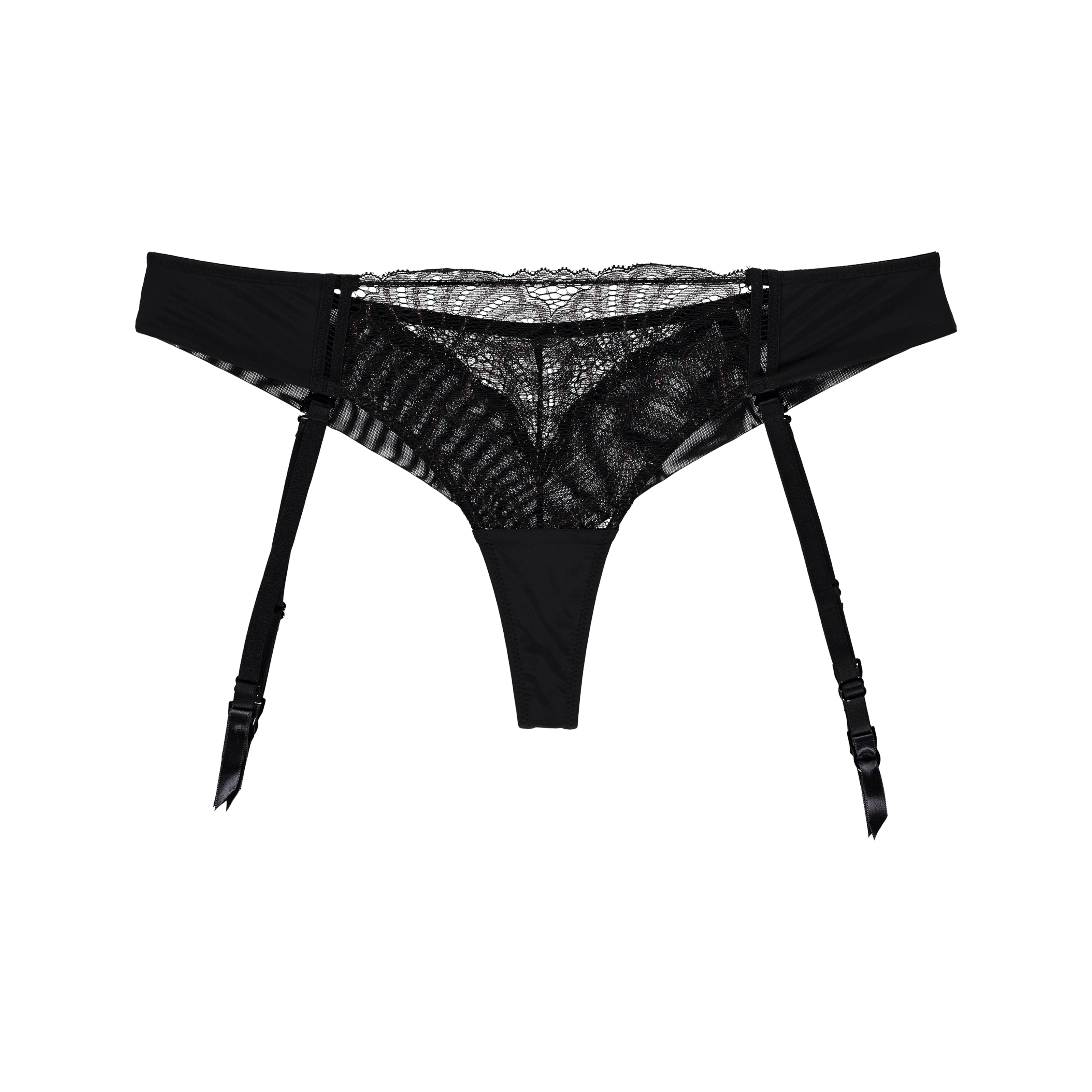 Shayla Brazilian Slip in schwarz