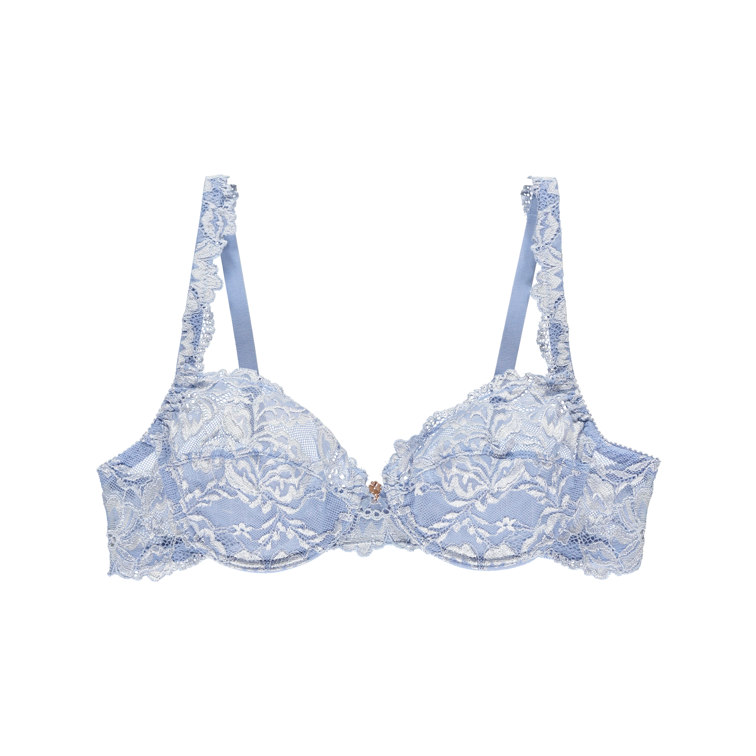 Luxury Desire BH mit Bügel, ungefüttert in blau