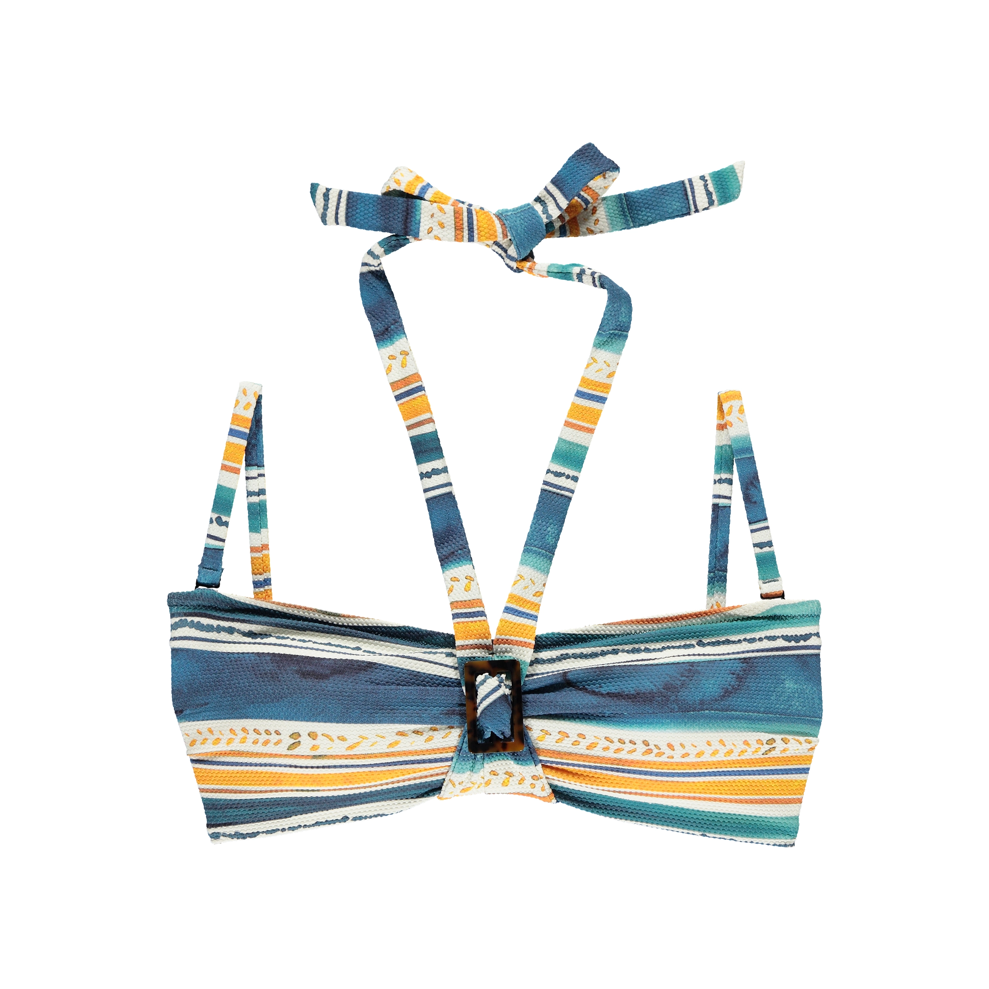 Troubada Bikini Top ohne Bügel gefüttert in blau