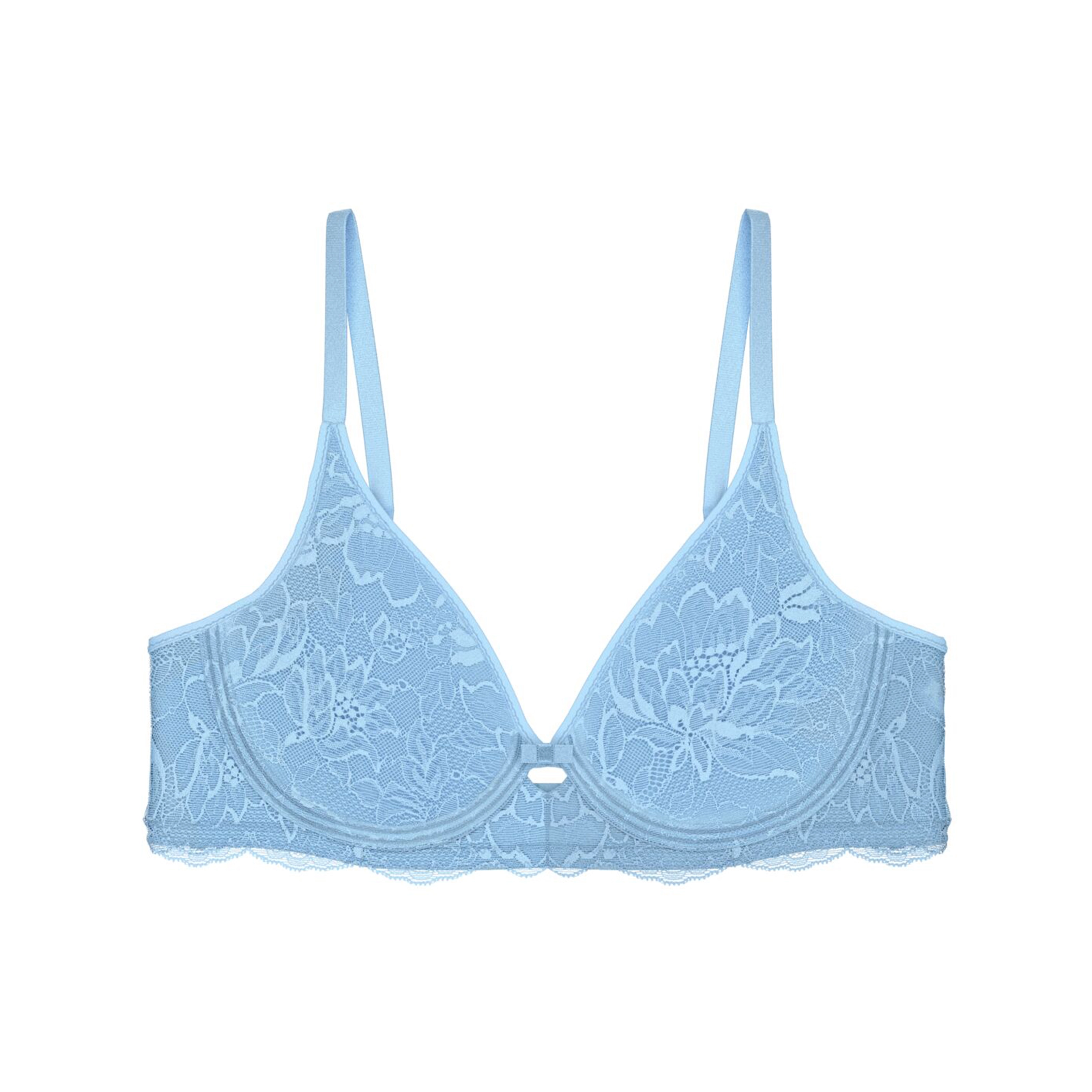 Amourette Charm BH mit Bügel, ungefüttert in blau