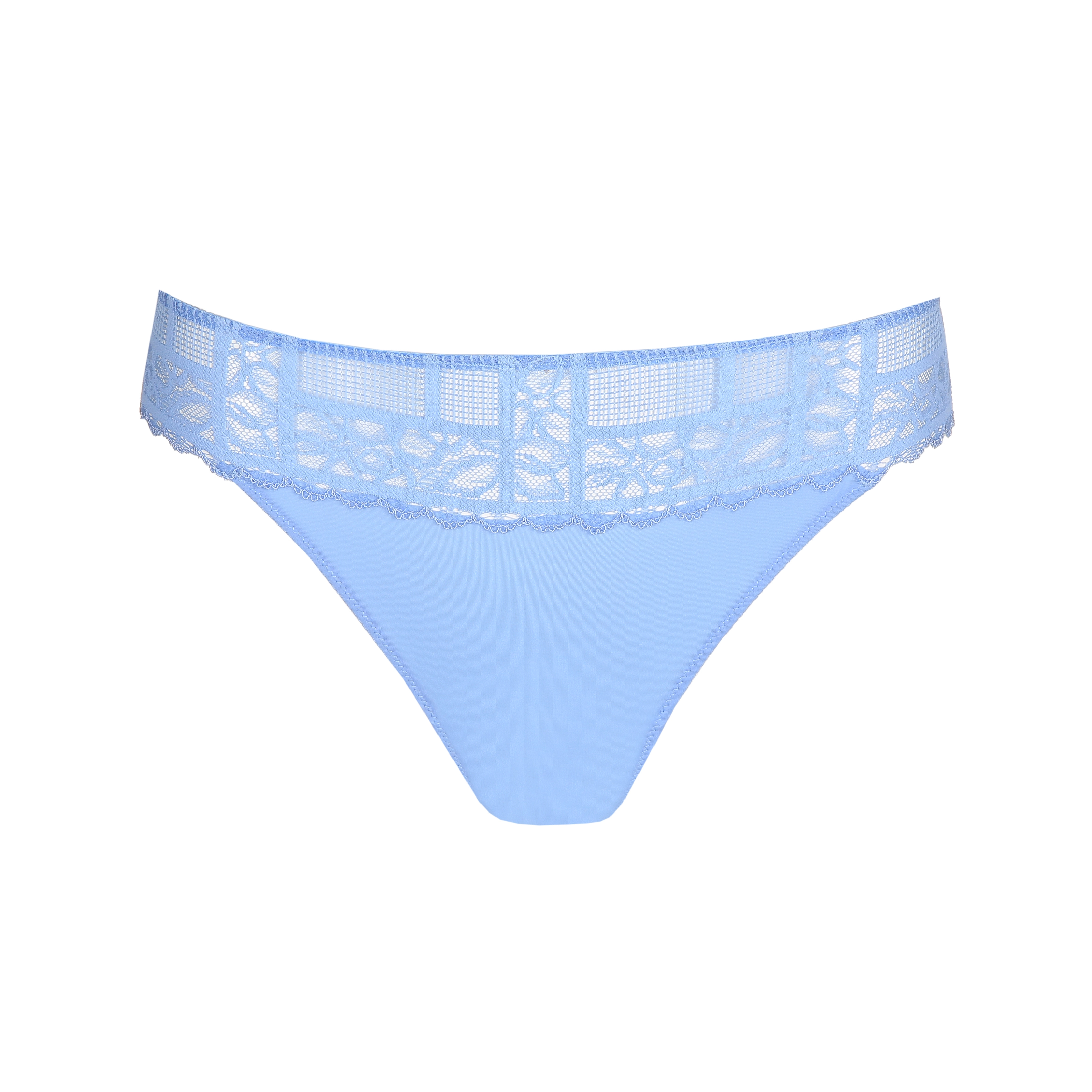 Jadei String in blau