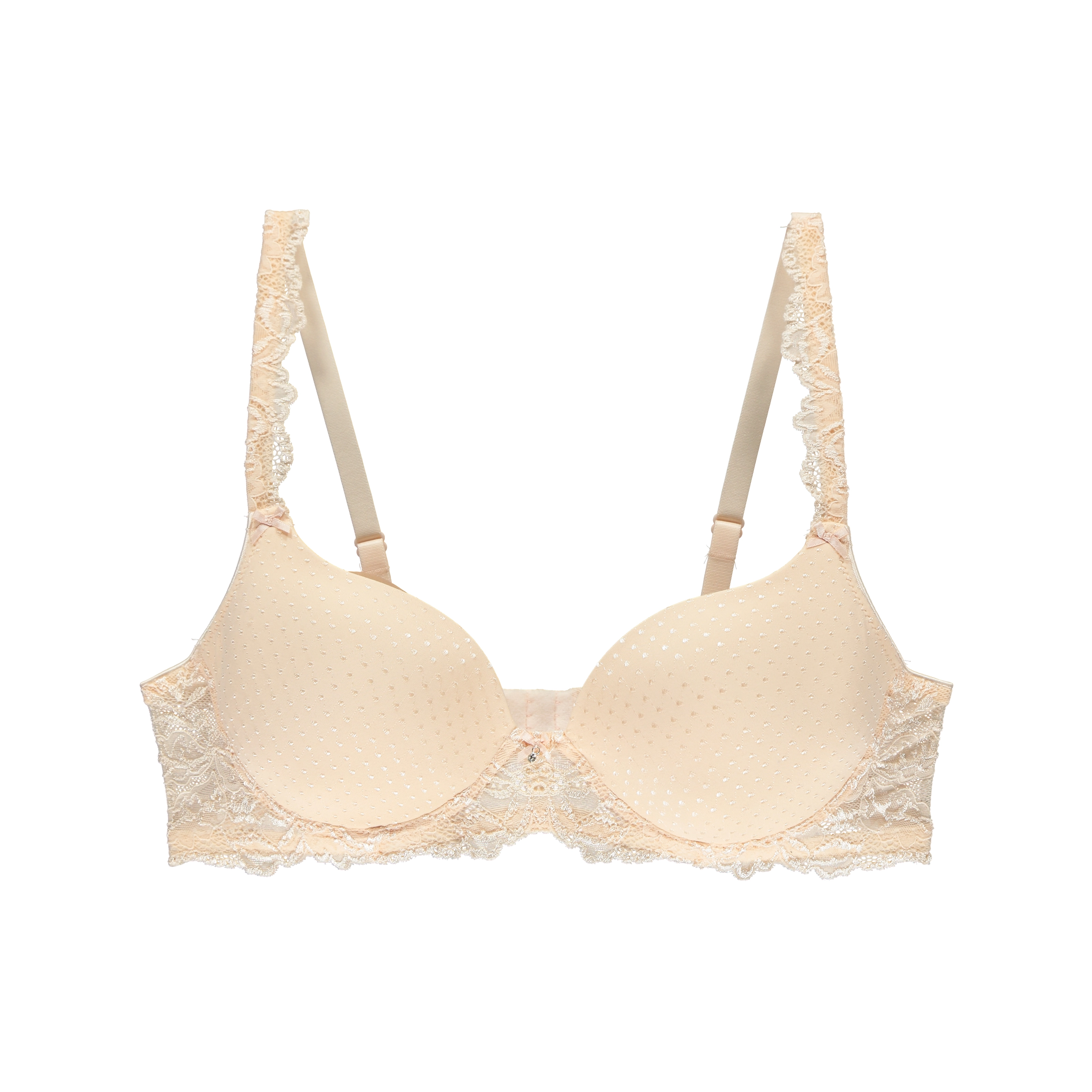Luxury Desire BH mit Bügel, gefüttert in rosa