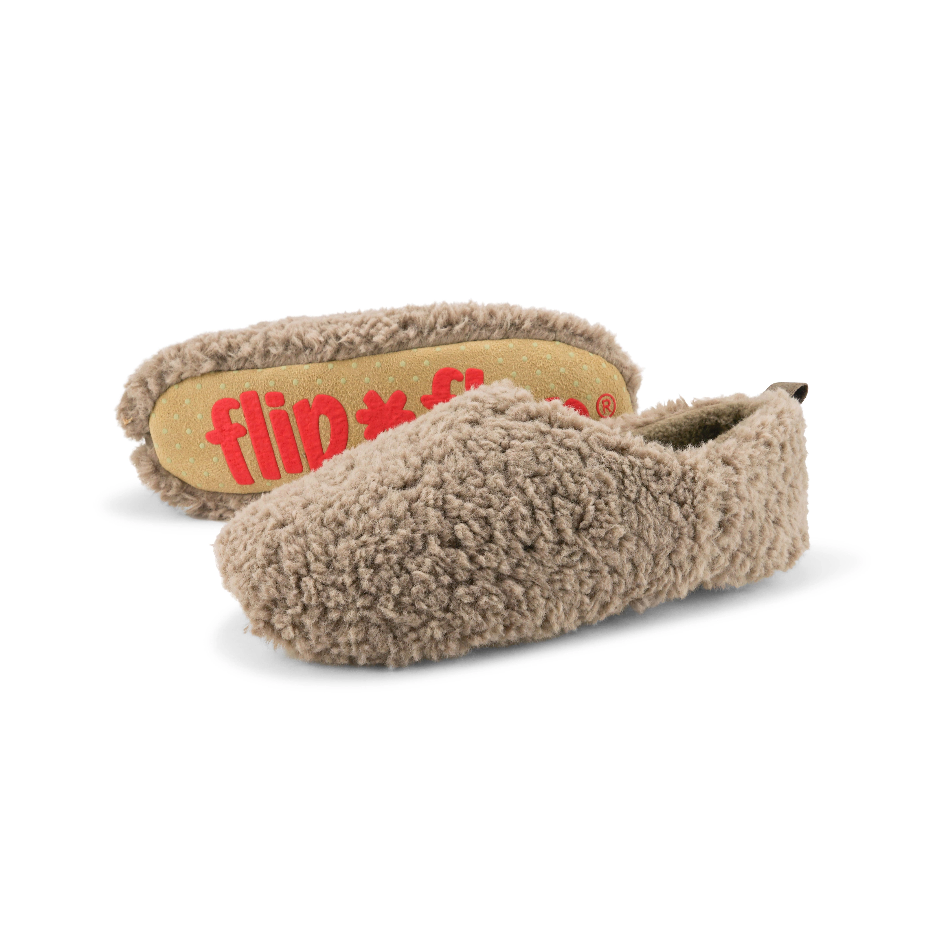 Ballet Teddy Hausschuhe in beige