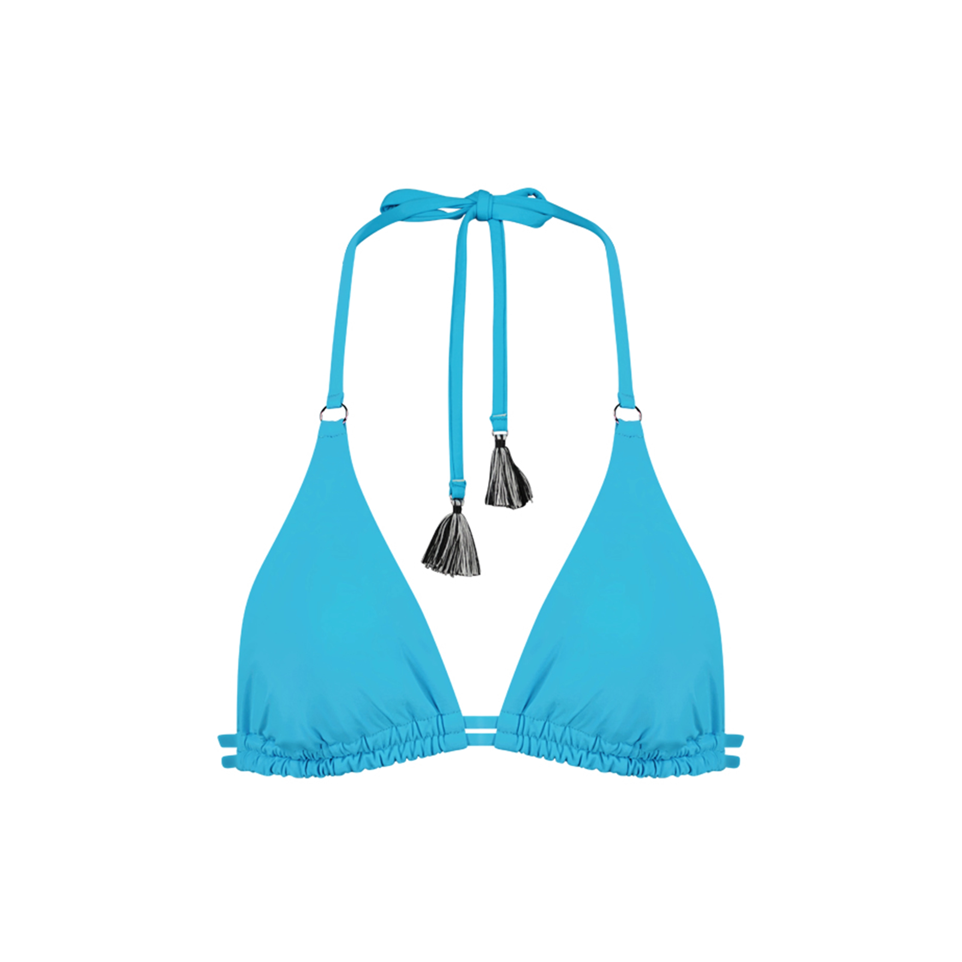 Acqua Bikini Top ohne Bügel ungefüttert in blau