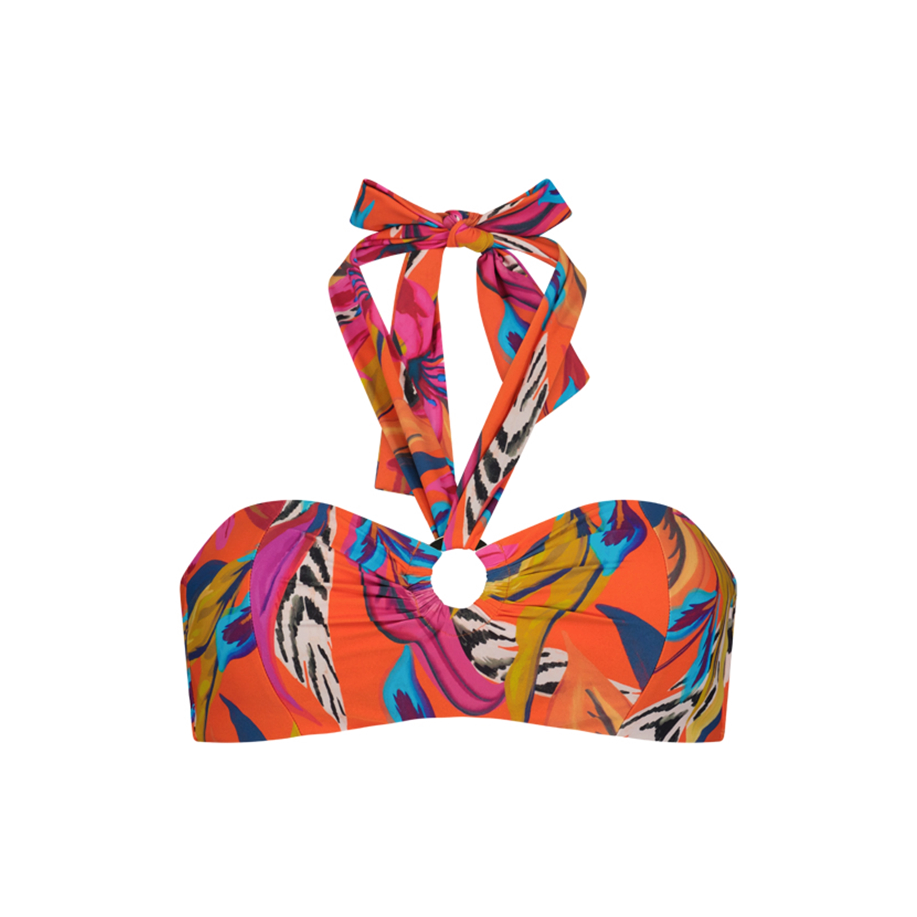 Bora Bora Bikini Top ohne Bügel gefüttert in bunt