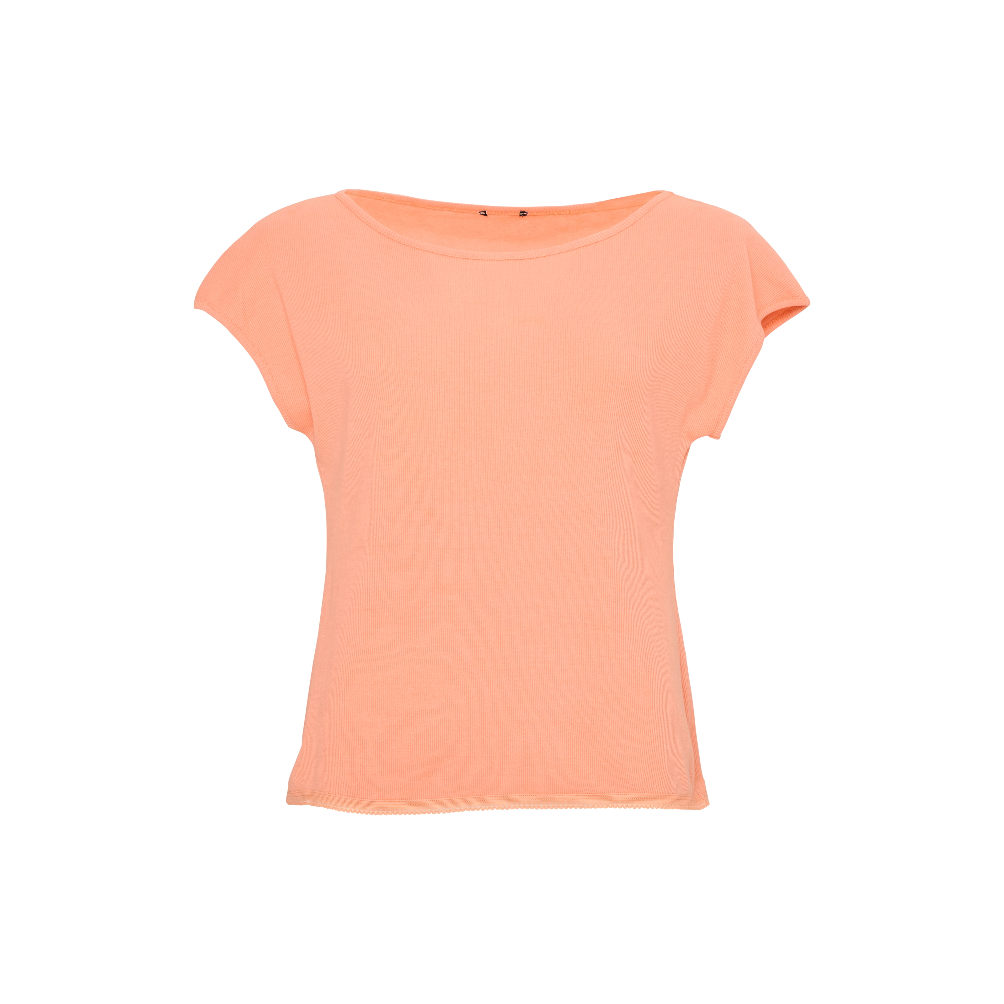 Tya Pyjama Oberteil, kurz in orange