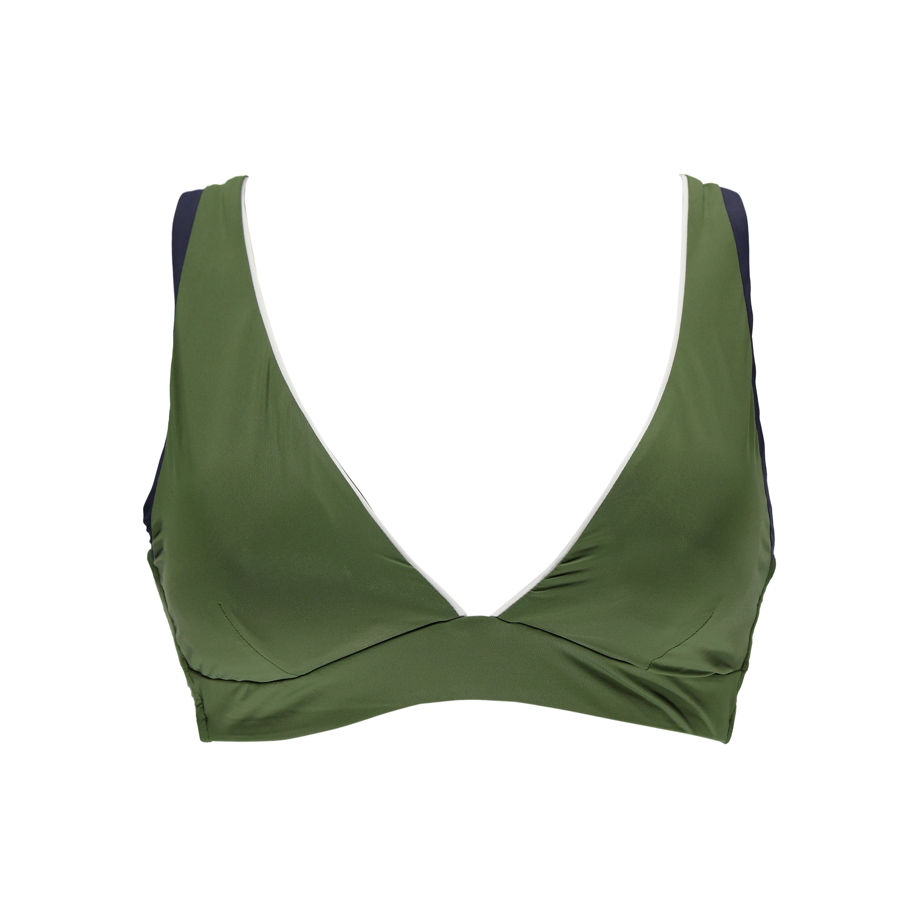 Tapa Bikini Top ohne Bügel ungefüttert in grün