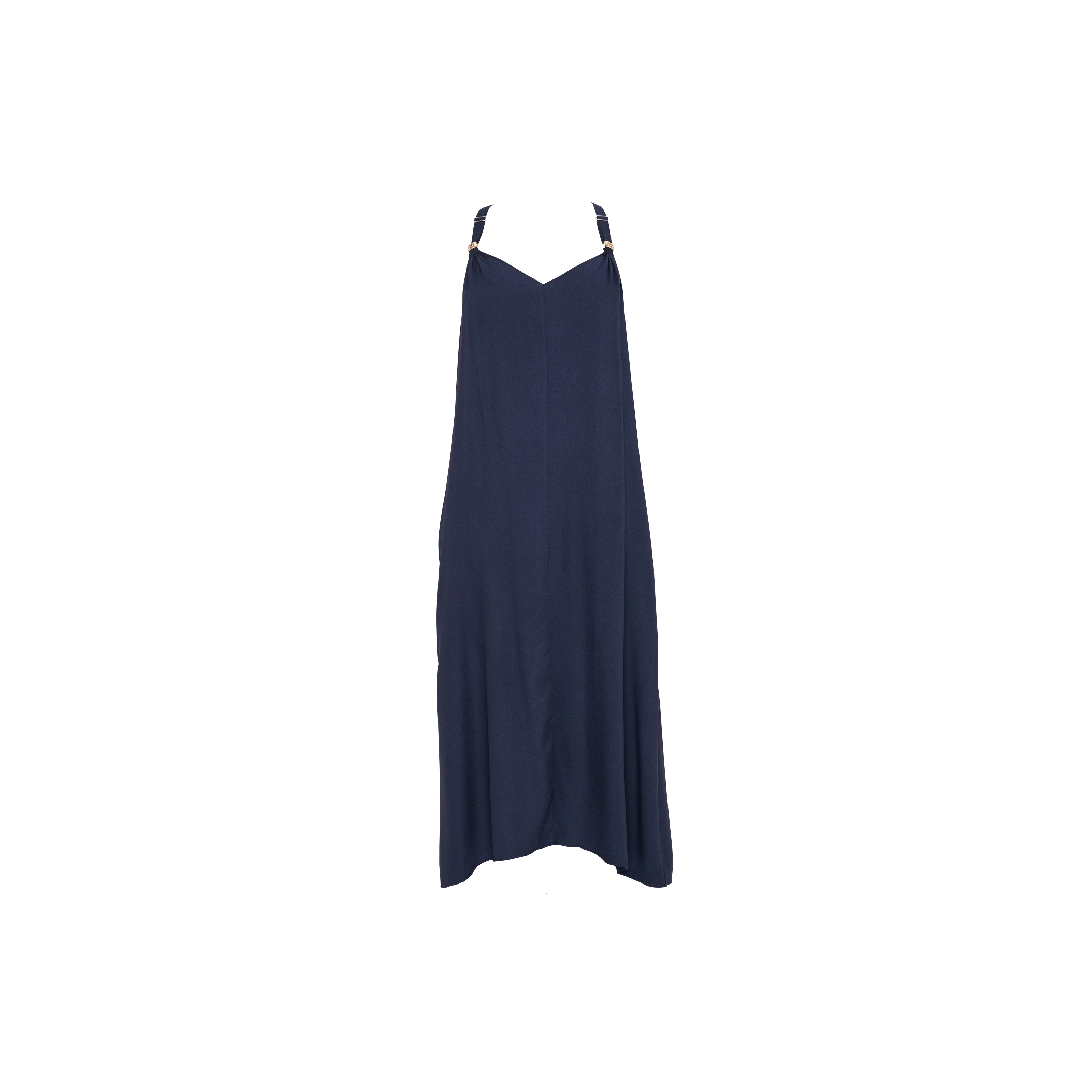 Tirupati Kleid lang in blau