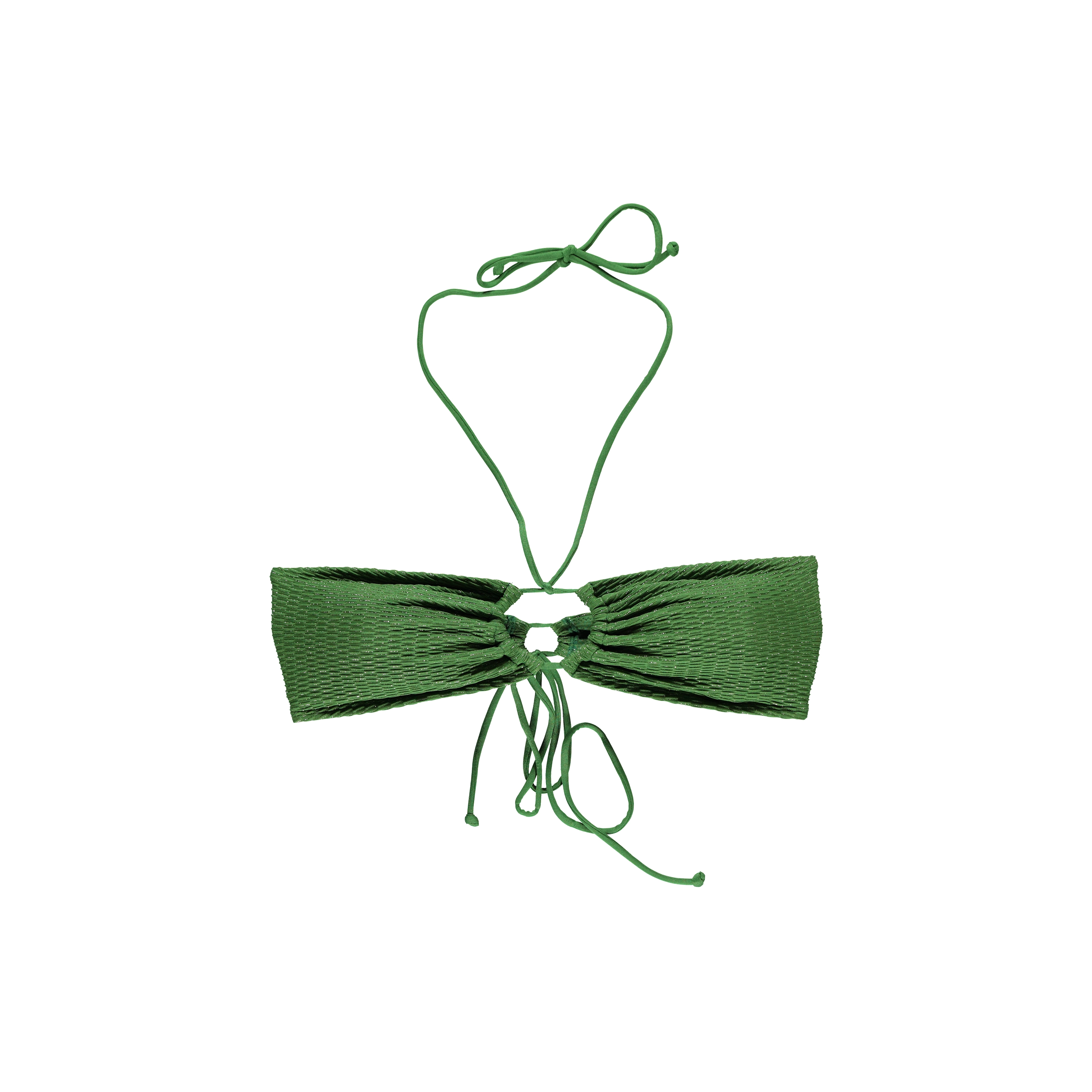 Thana Bikini Top ohne Bügel ungefüttert in grün