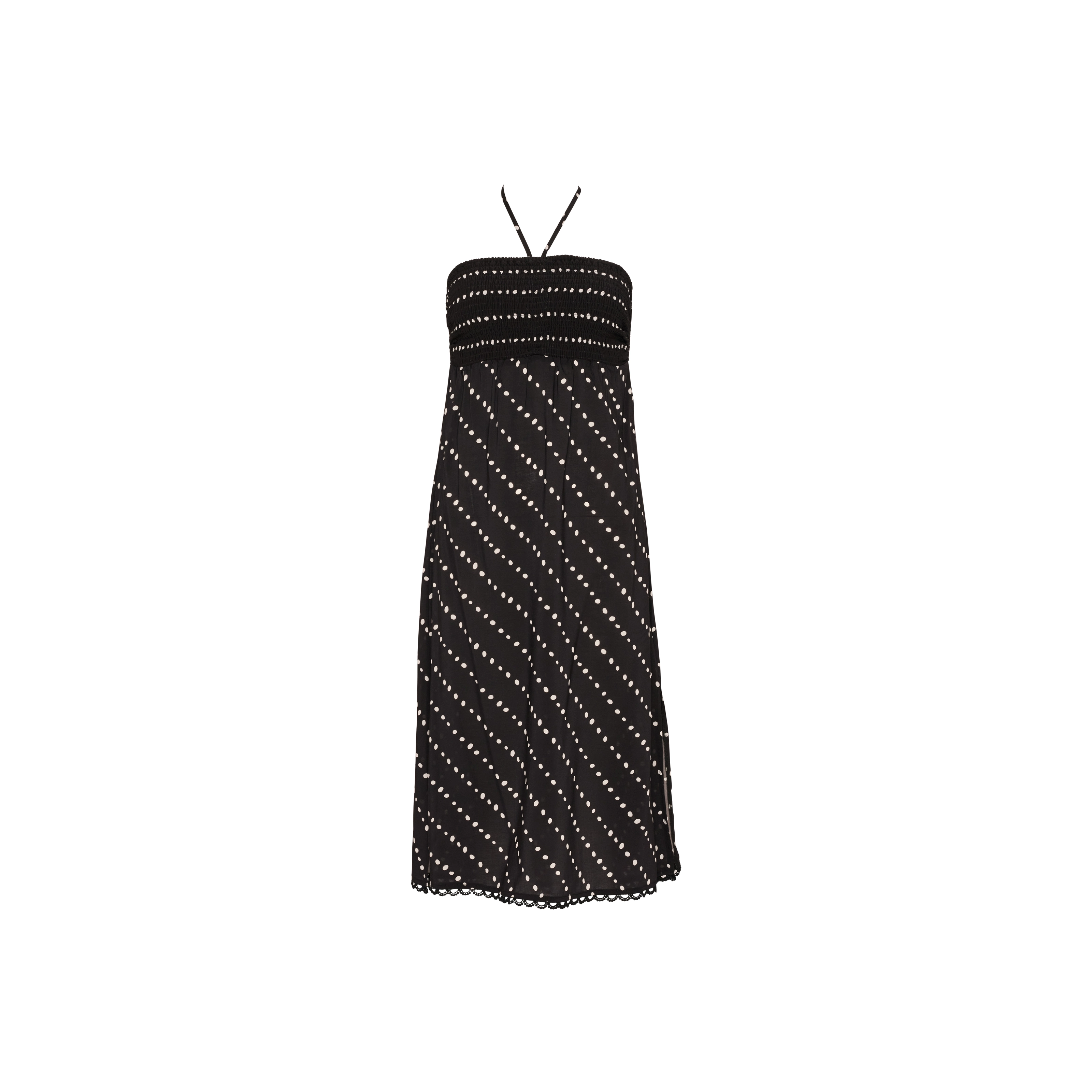 Taline Kleid lang in schwarz