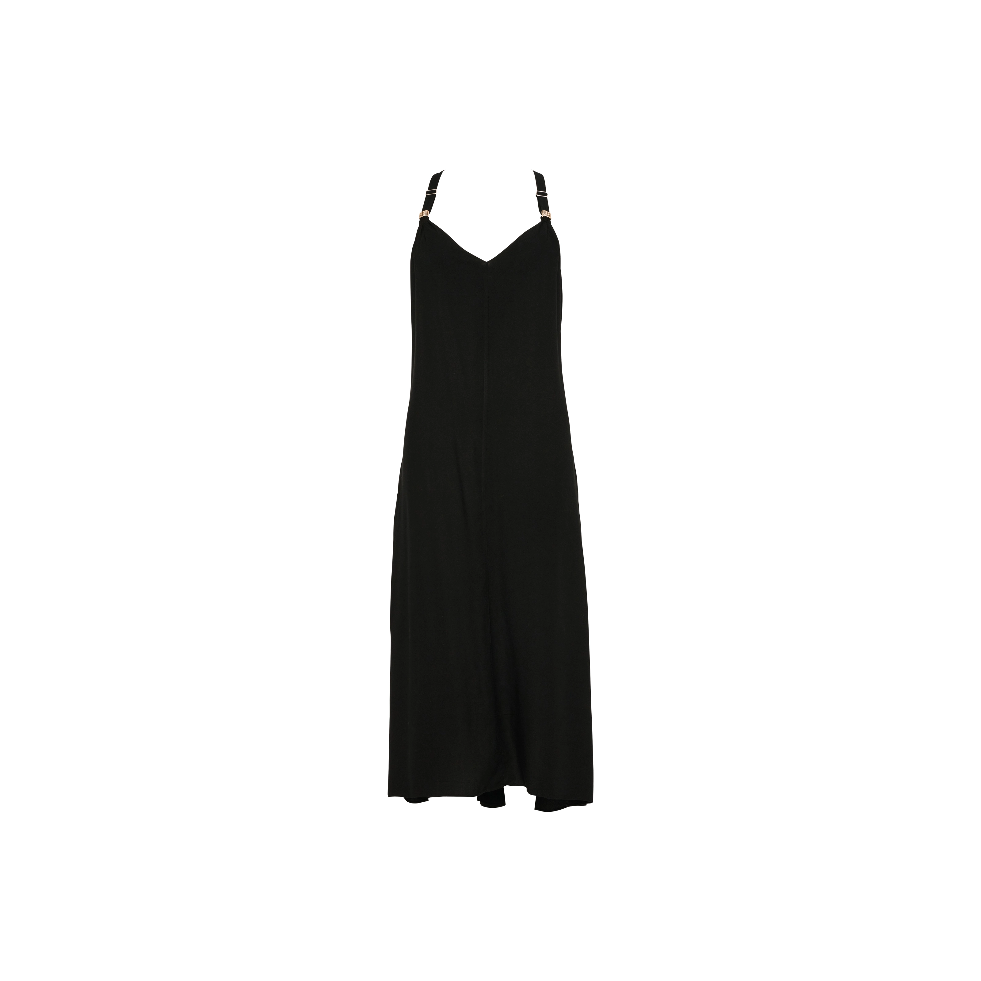 Taline Kleid lang in schwarz