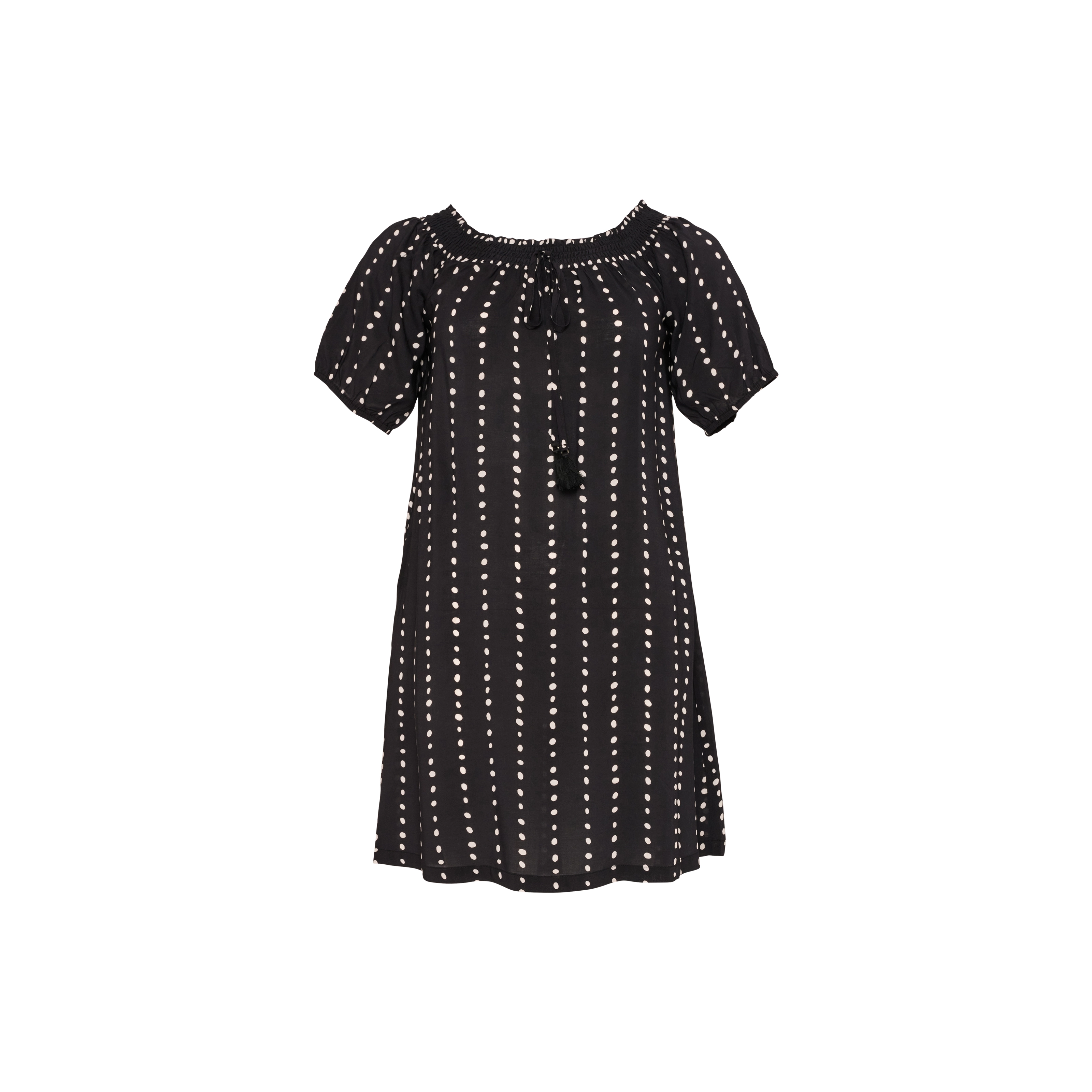 Taline Kleid in schwarz