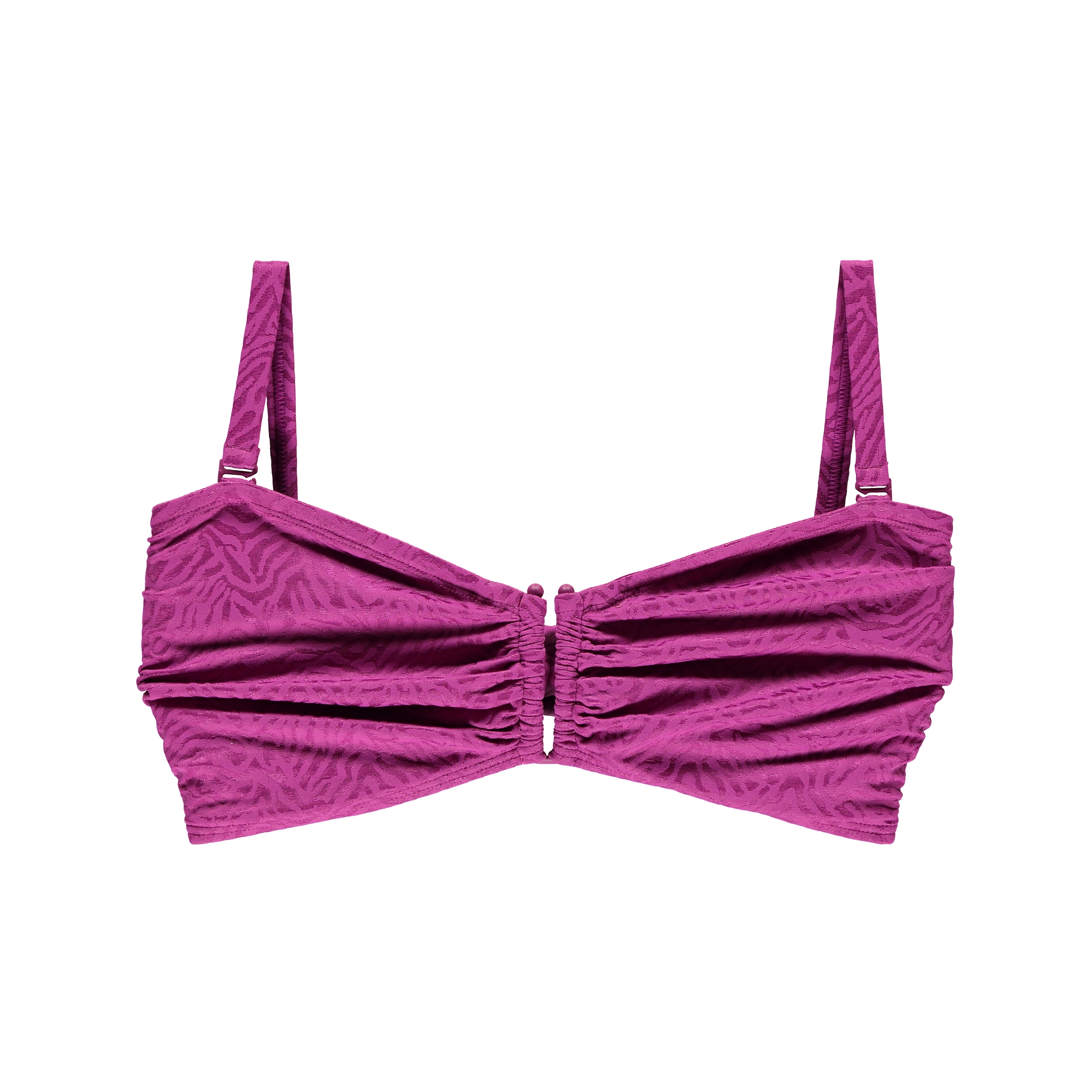 Omnia Bikini Top mit Bügel ungefüttert in pink