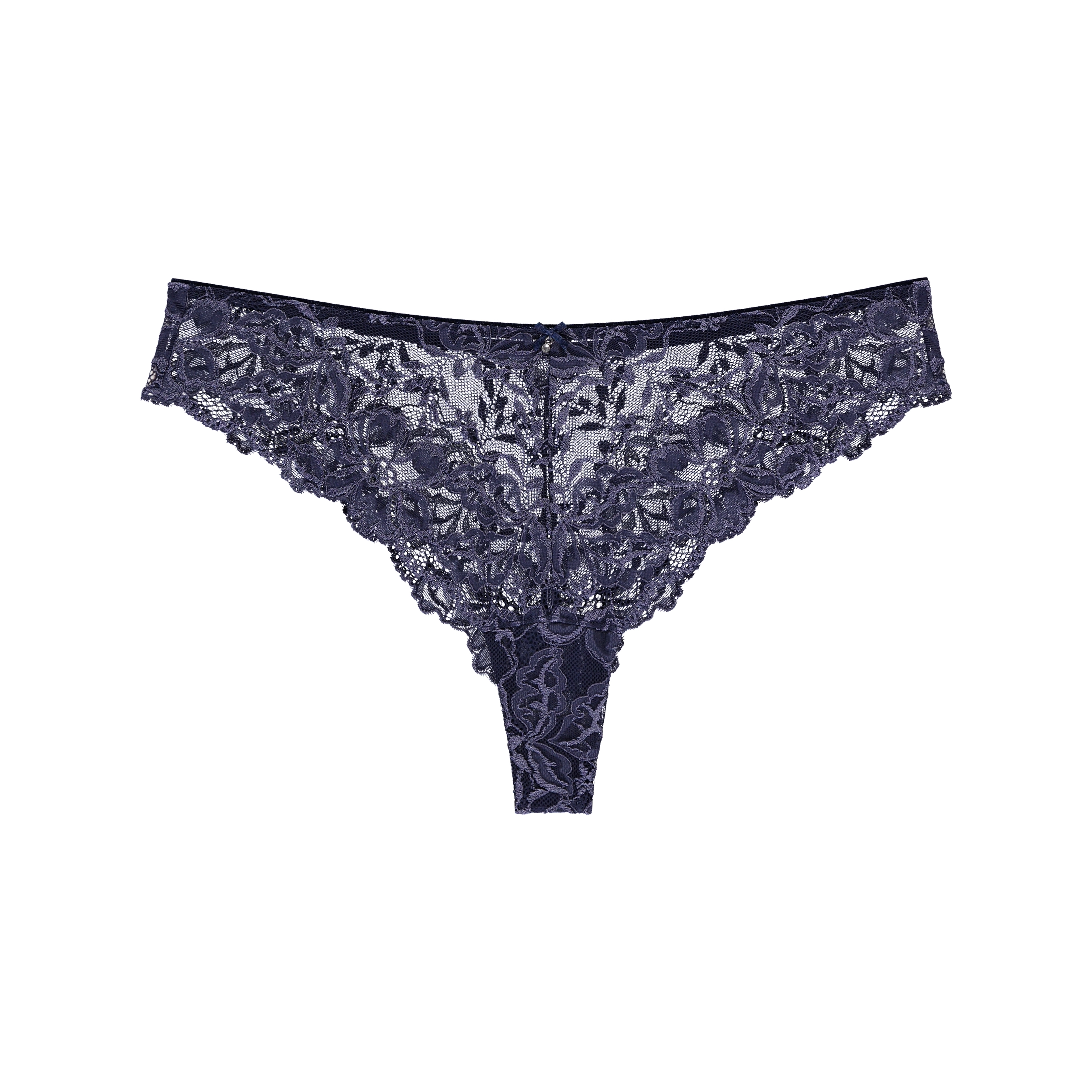 Luxury Desire Brazilian Slip in blau