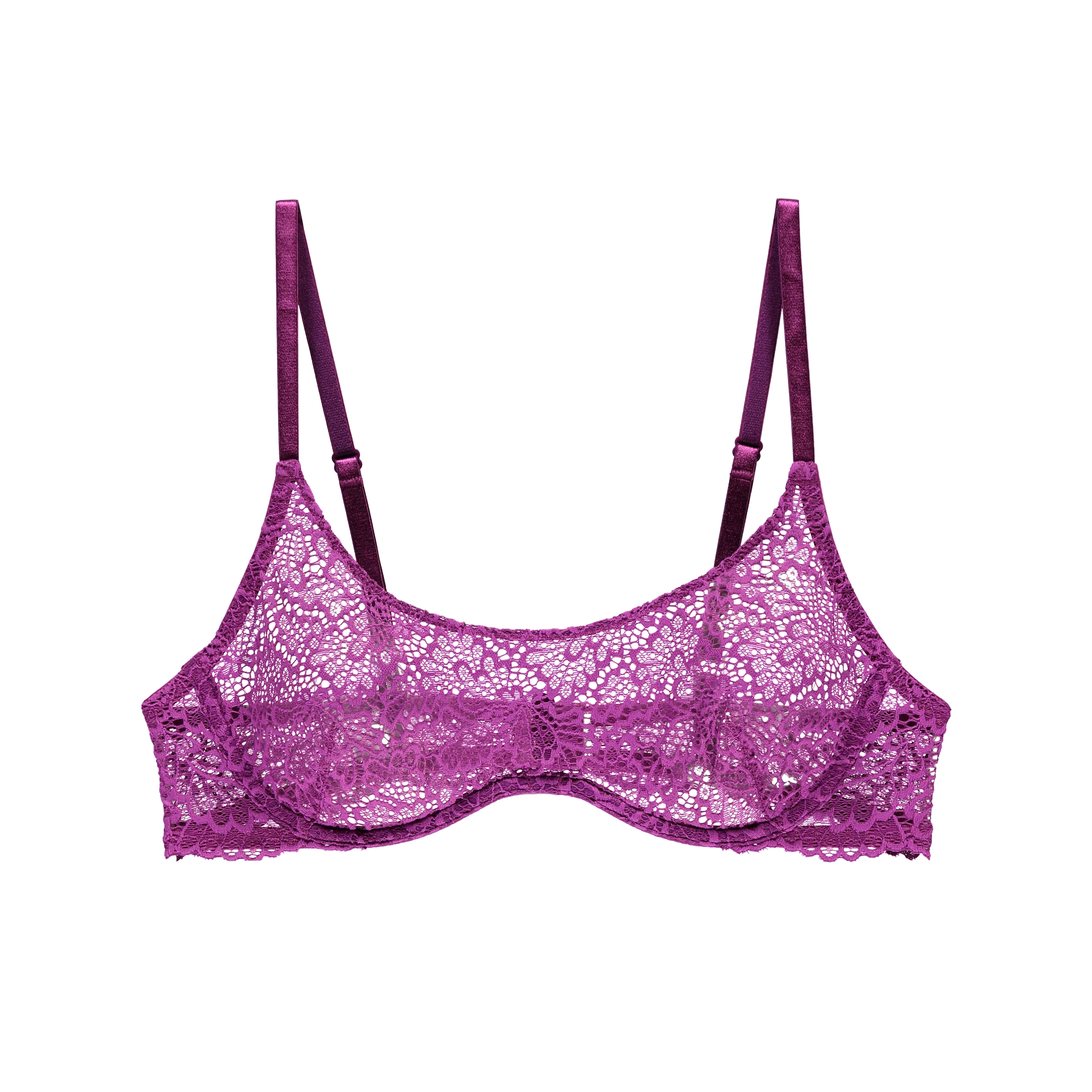 Vanessa BH mit Bügel, ungefüttert in violett