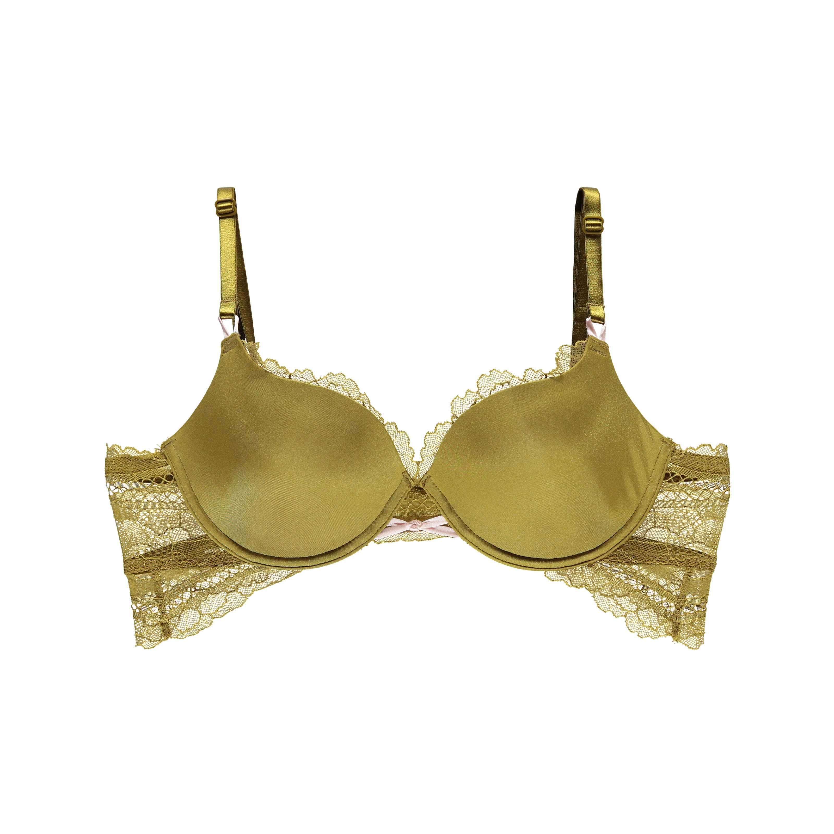 Vida BH mit Bügel, gefüttert in grün