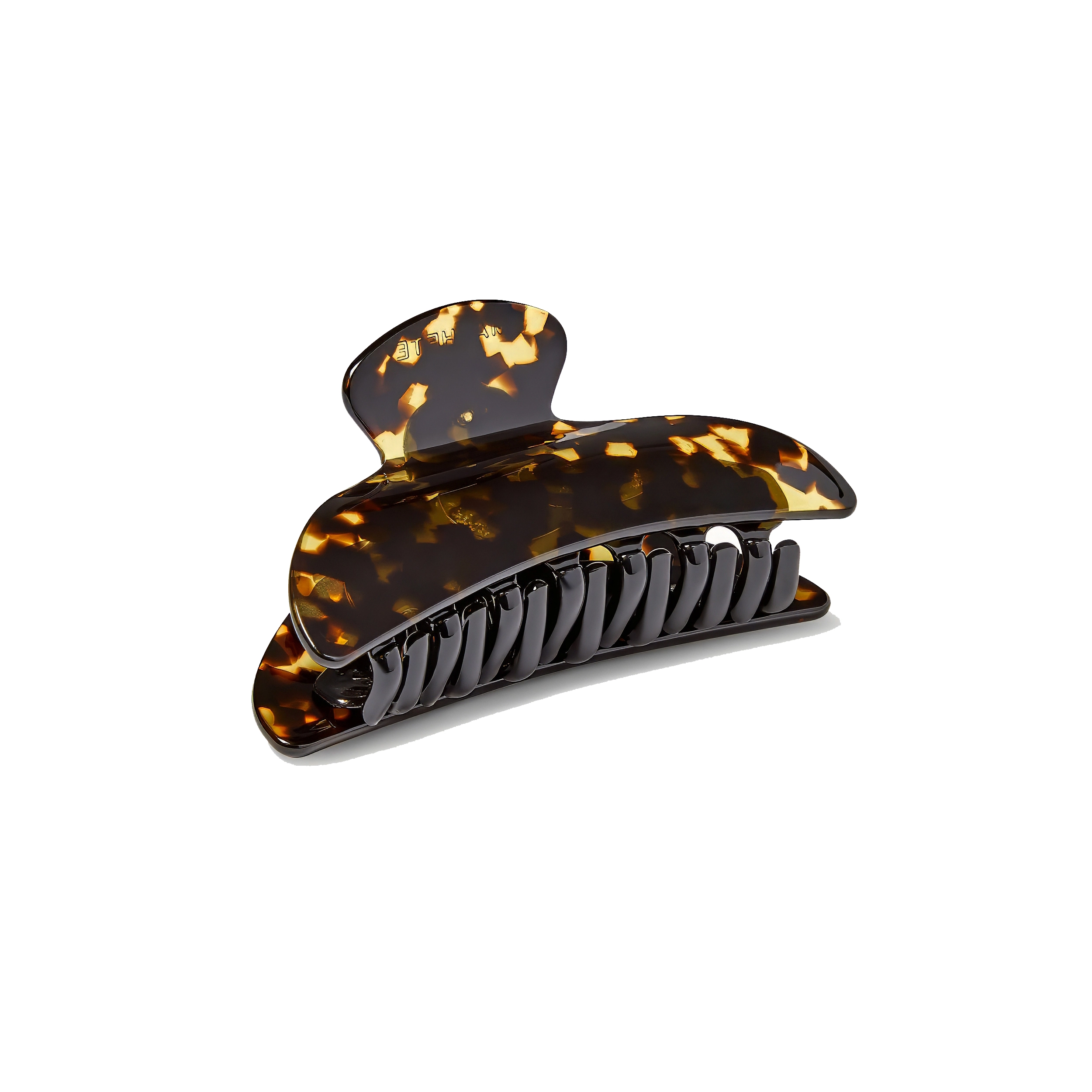 Midi Heirloom Claw Haarklammer in braun