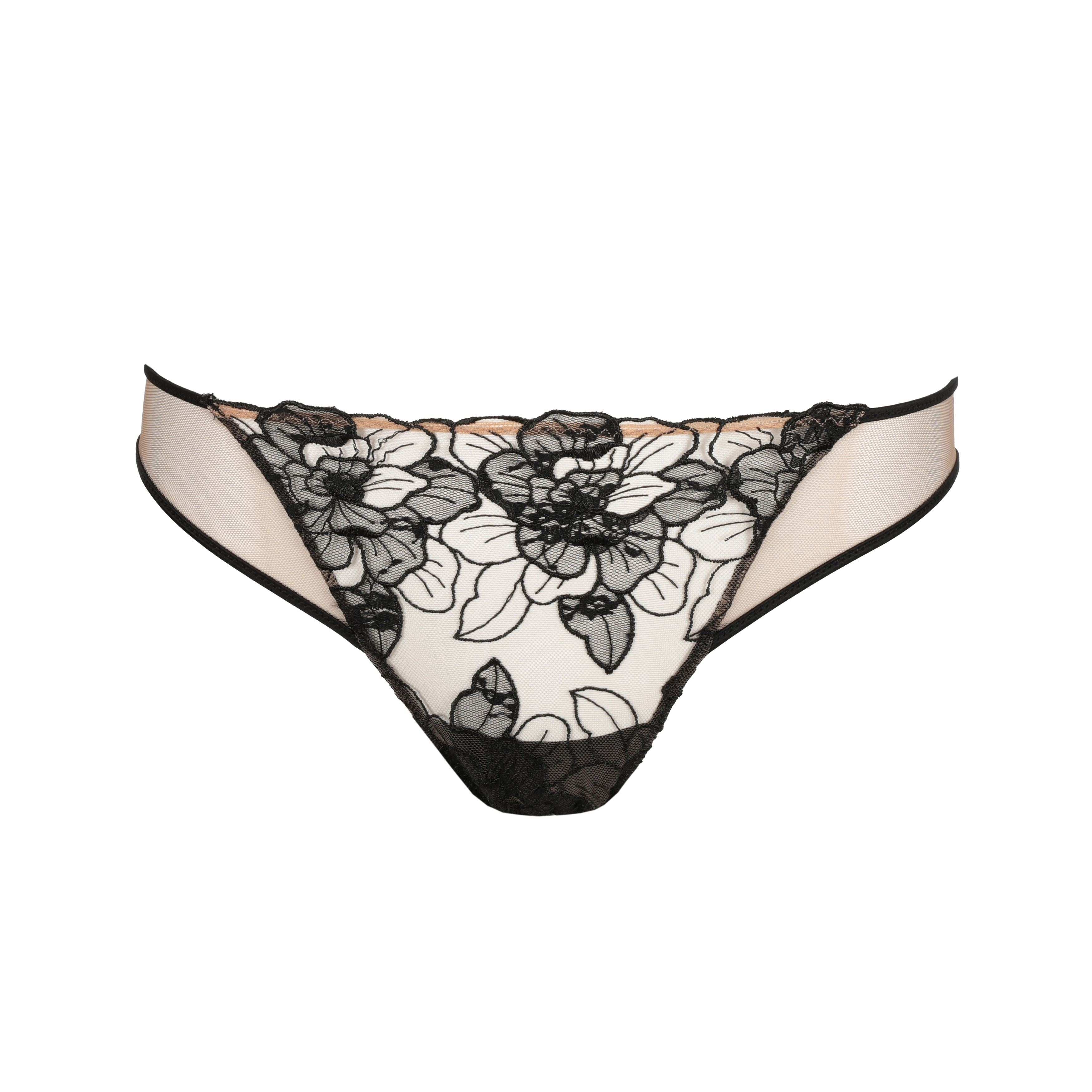 Sancha Slip in schwarz
