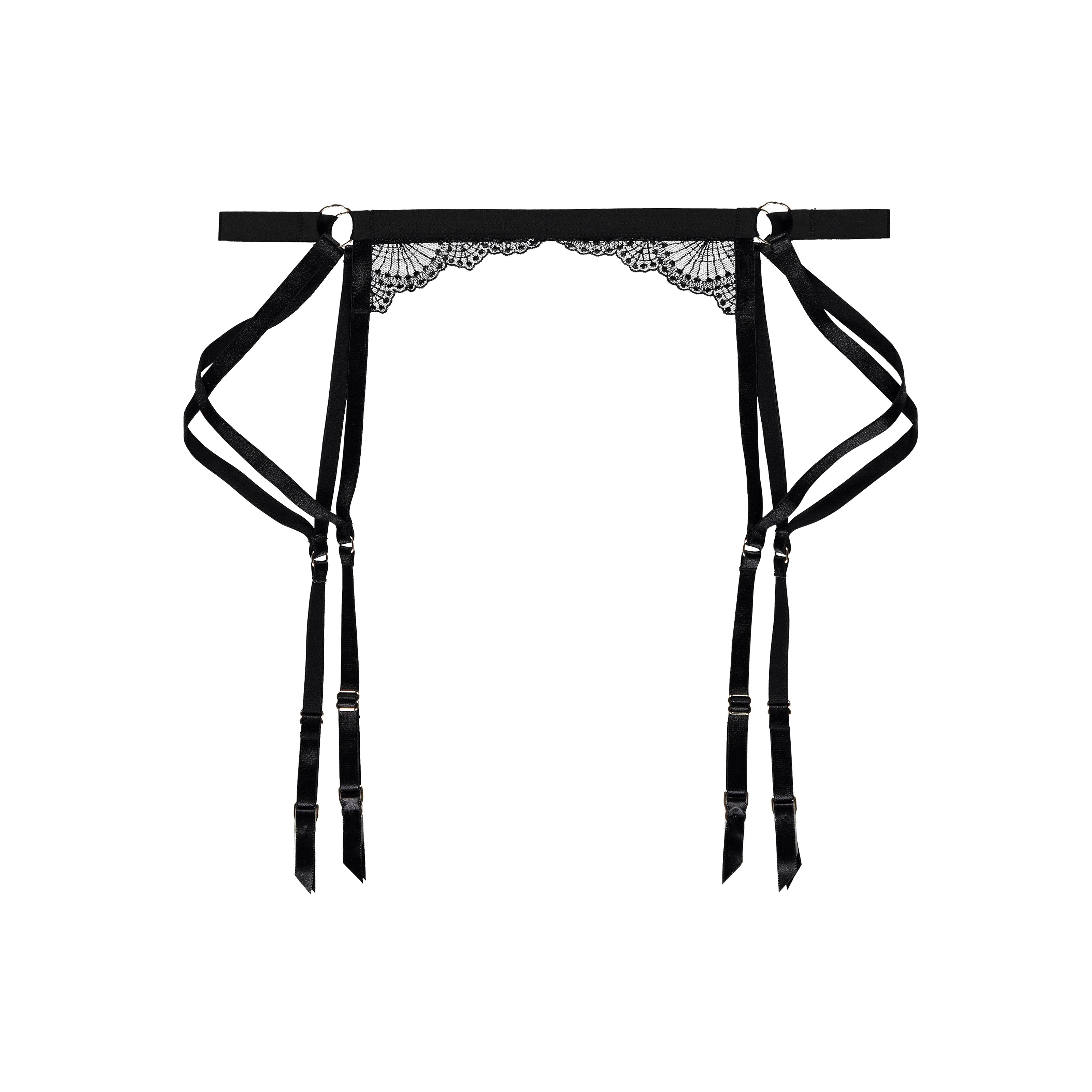 Weda Strapse in schwarz