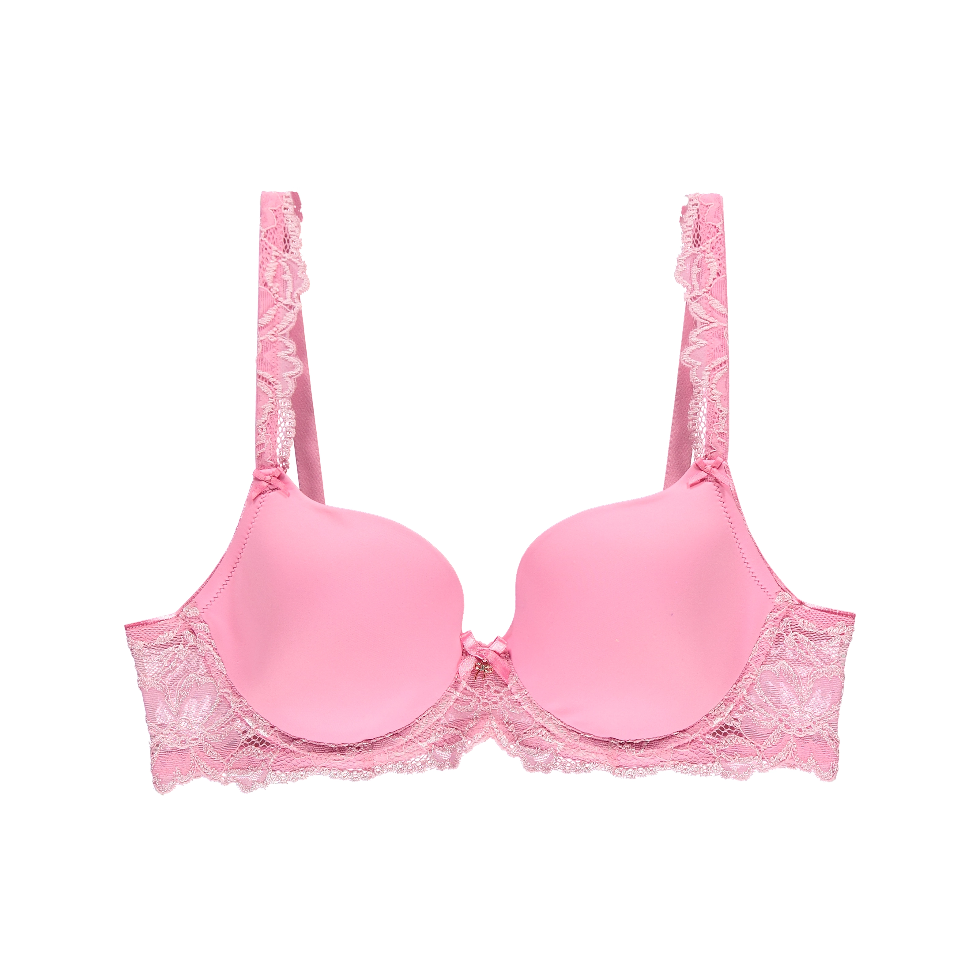 Luxury Desire BH mit Bügel, gefüttert in pink