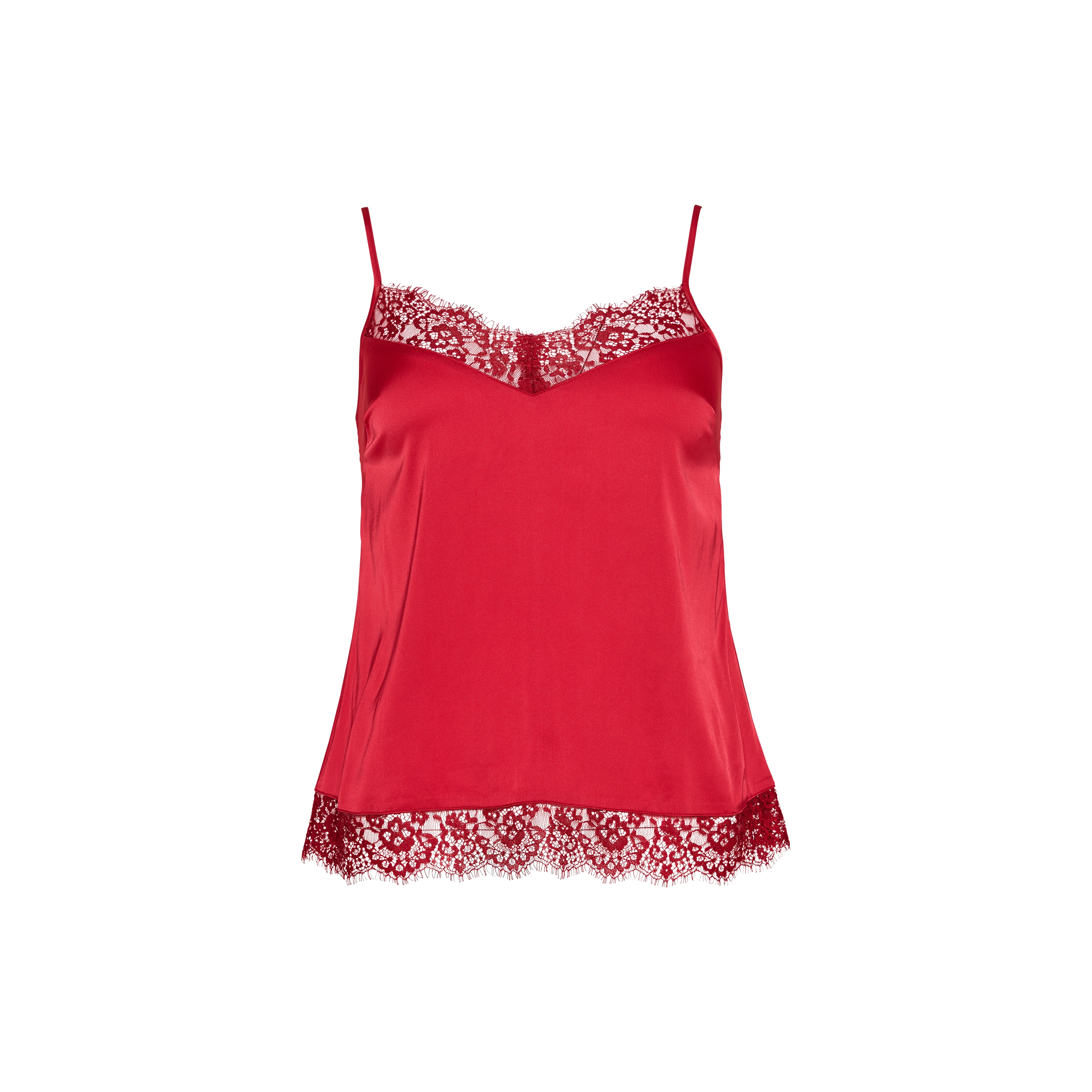 Sally Top Spaghetti in rot